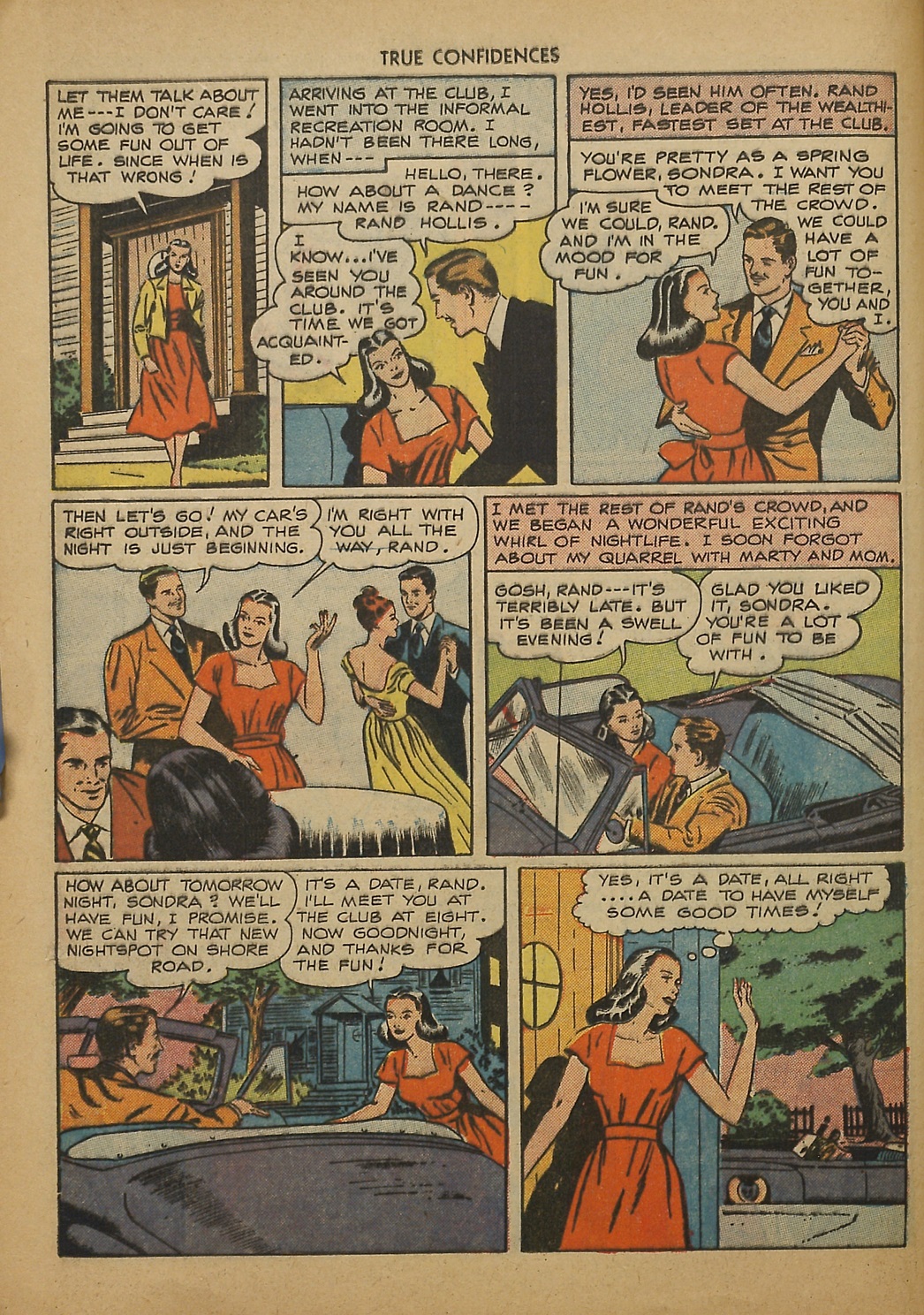 Read online True Confidences comic -  Issue #1 - 16