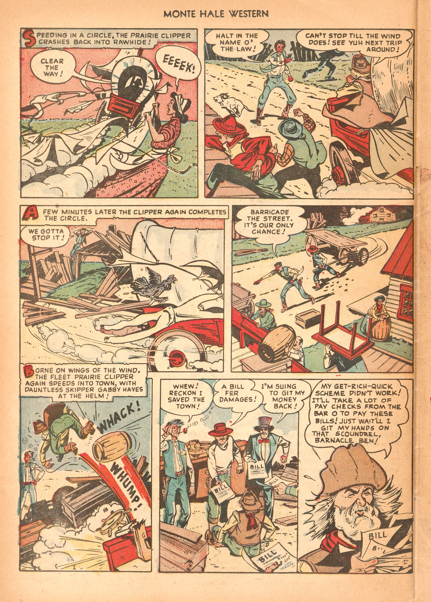 Read online Monte Hale Western comic -  Issue #37 - 32