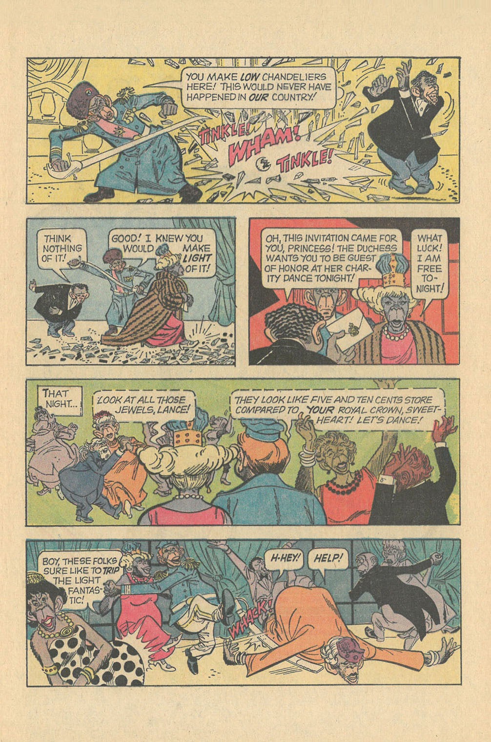 Read online Lancelot Link Secret Chimp comic -  Issue #7 - 13