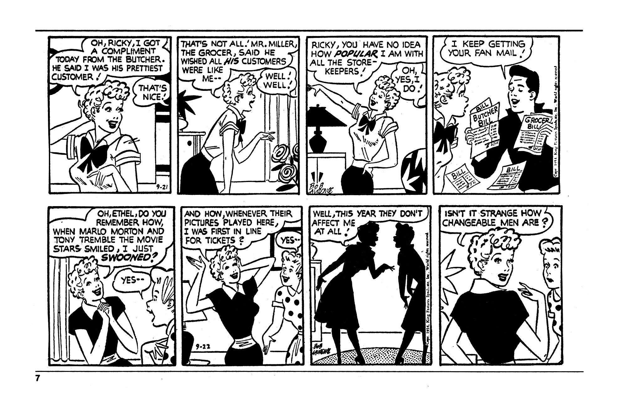 Read online I Love Lucy Too comic -  Issue #4 - 9