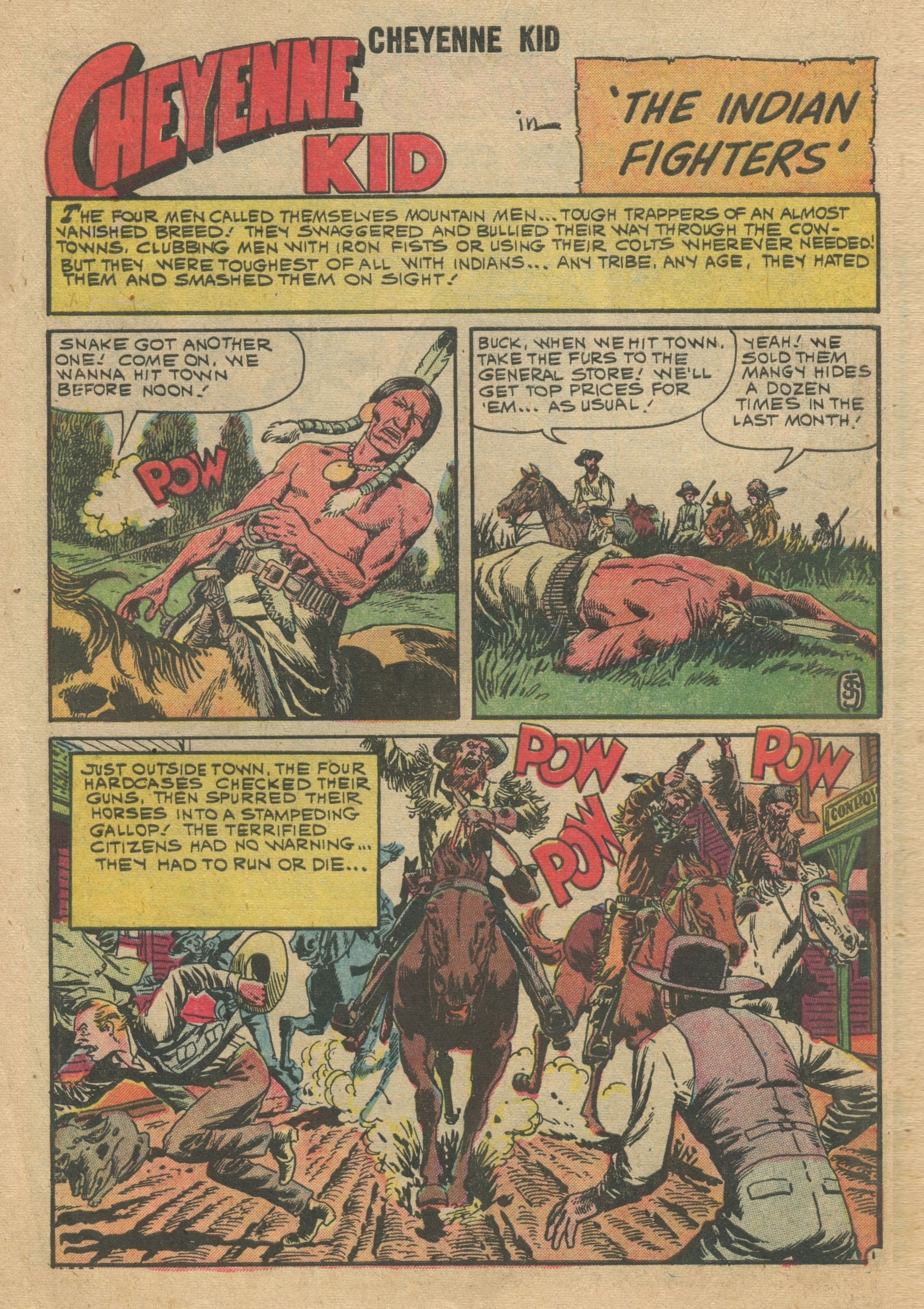 Read online Cheyenne Kid comic -  Issue #24 - 10