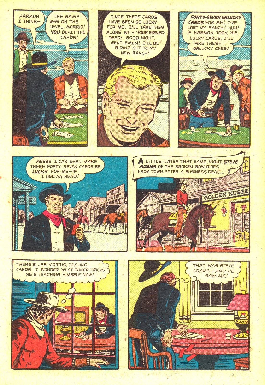 Read online Straight Arrow comic -  Issue #54 - 11