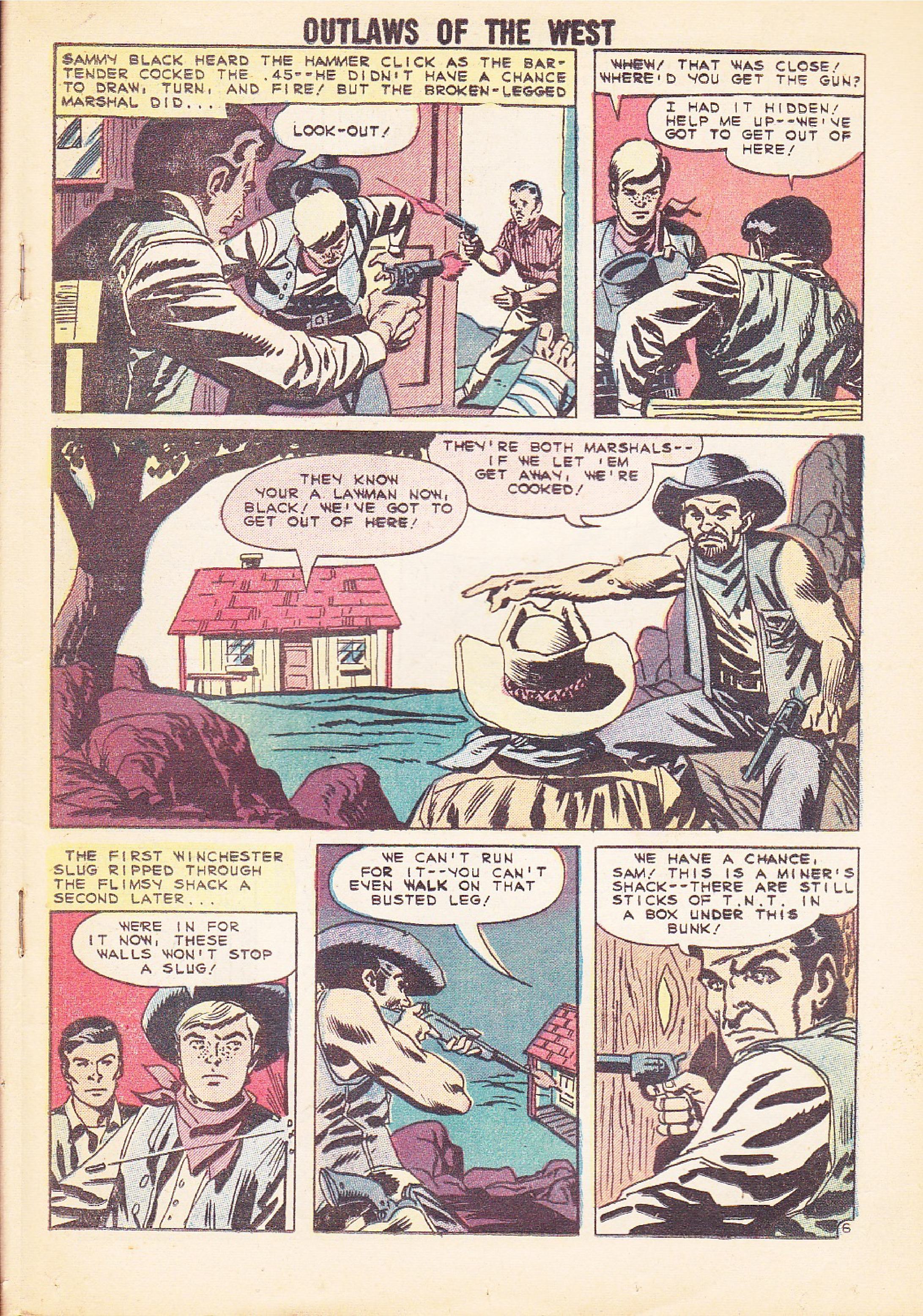 Read online Outlaws of the West comic -  Issue #20 - 20