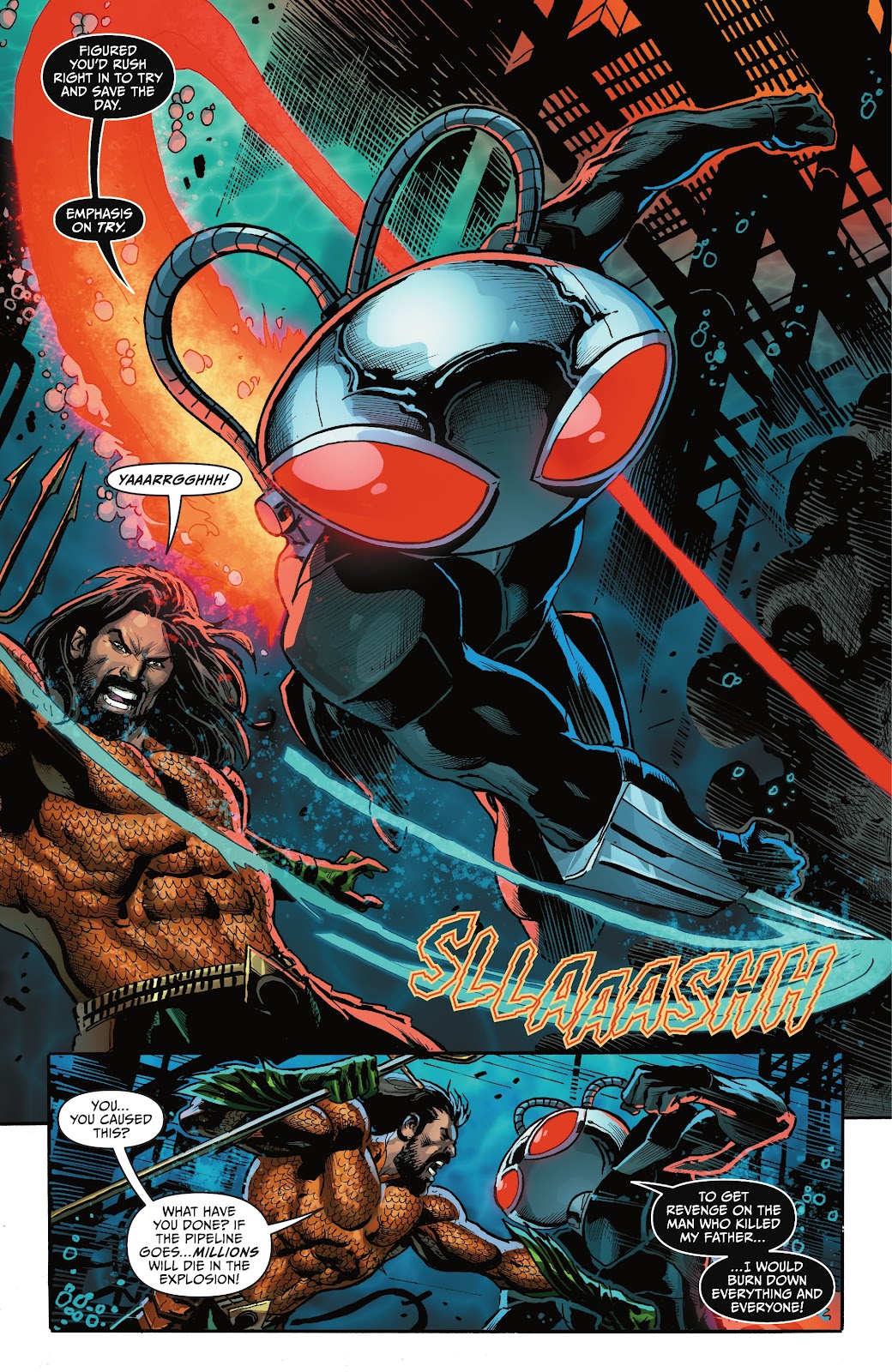Aquaman: Through Fire and Water issue Full - Page 12