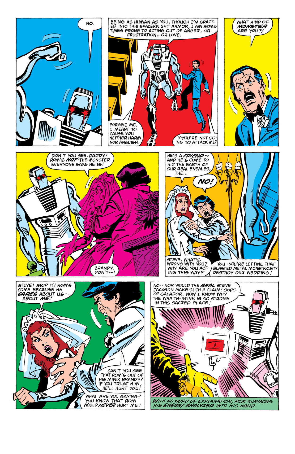 Read online Rom: The Original Marvel Years Omnibus comic -  Issue # TPB (Part 4) - 12