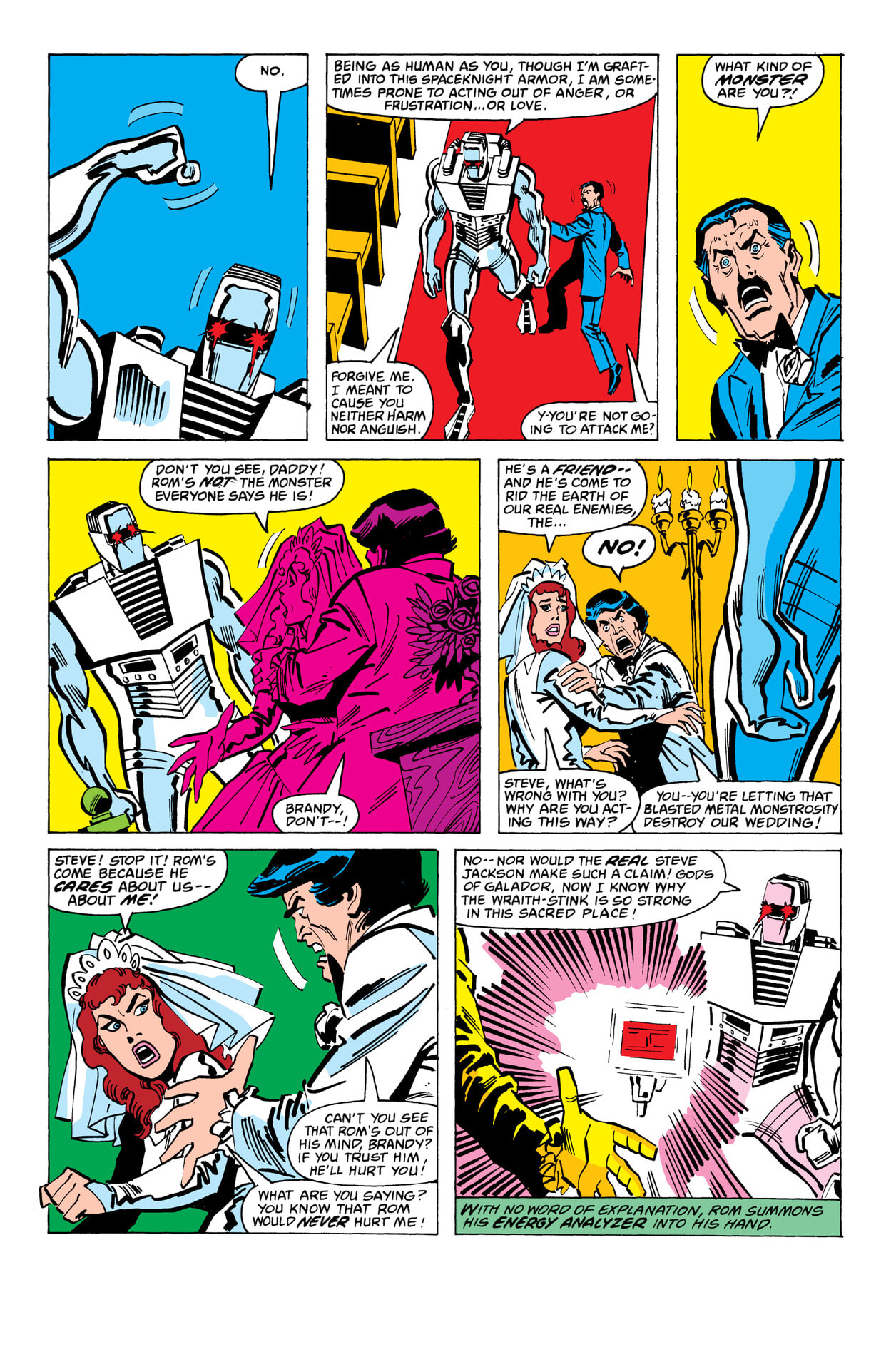 Read online Rom: The Original Marvel Years Omnibus comic -  Issue # TPB (Part 4) - 12
