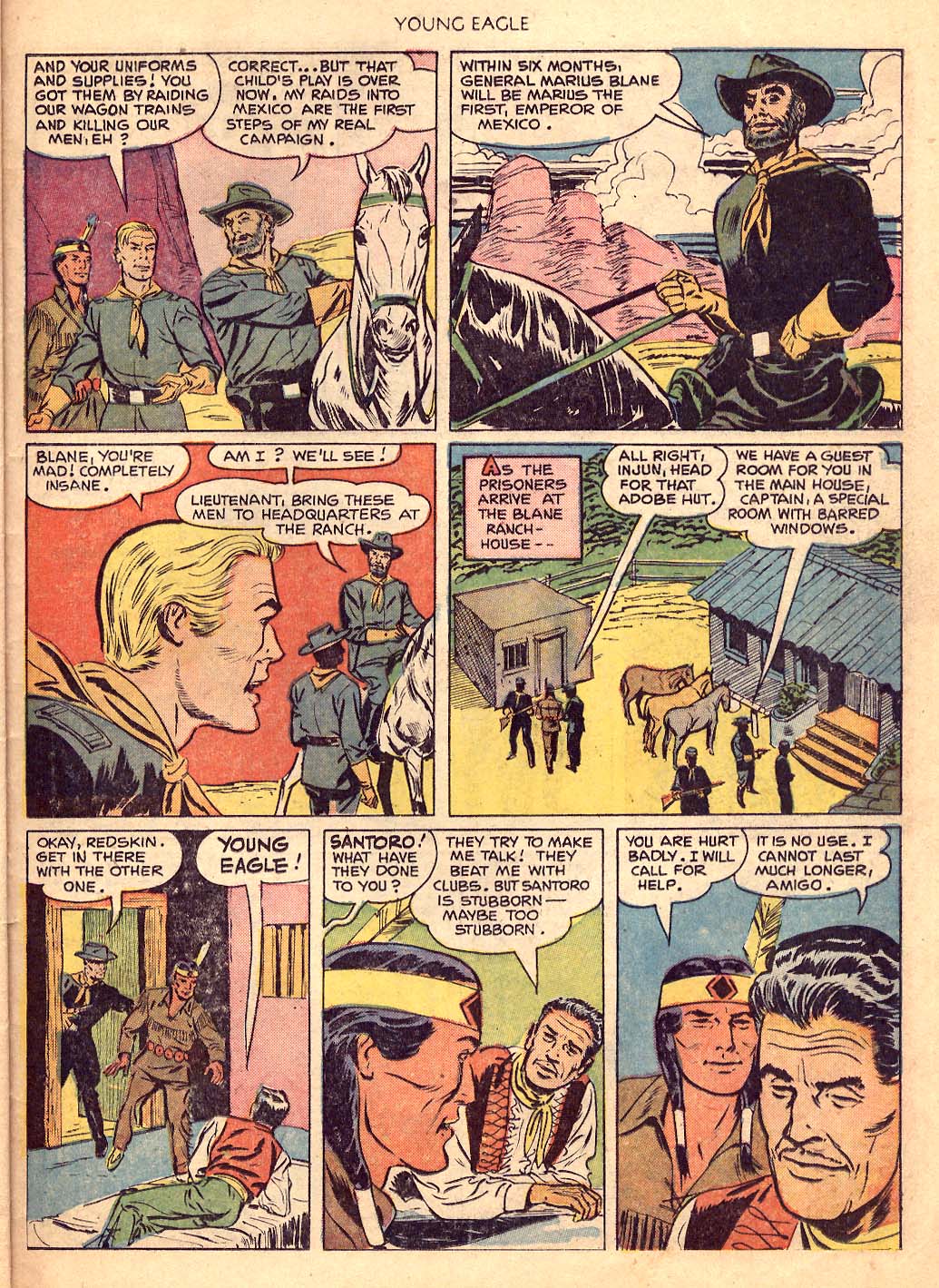 Read online Young Eagle comic -  Issue #6 - 29