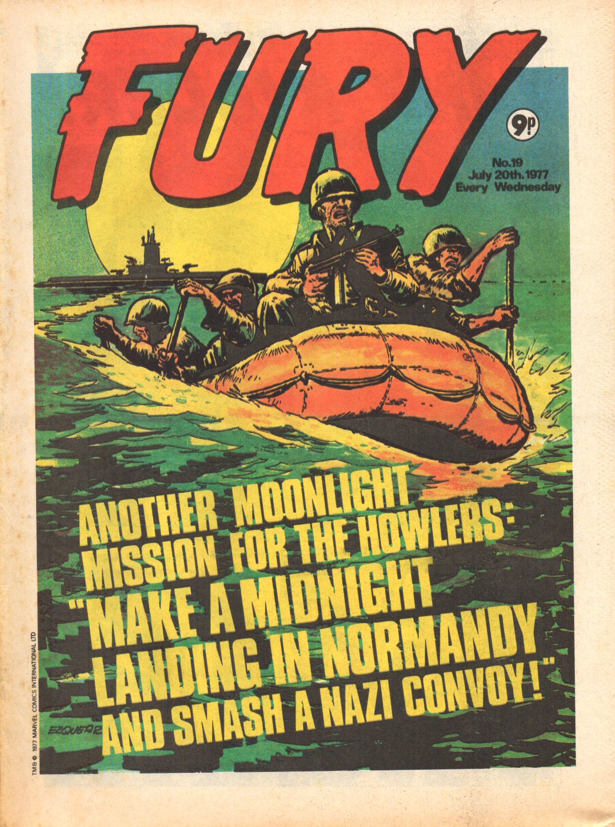 Read online Fury (1977) comic -  Issue #19 - 1