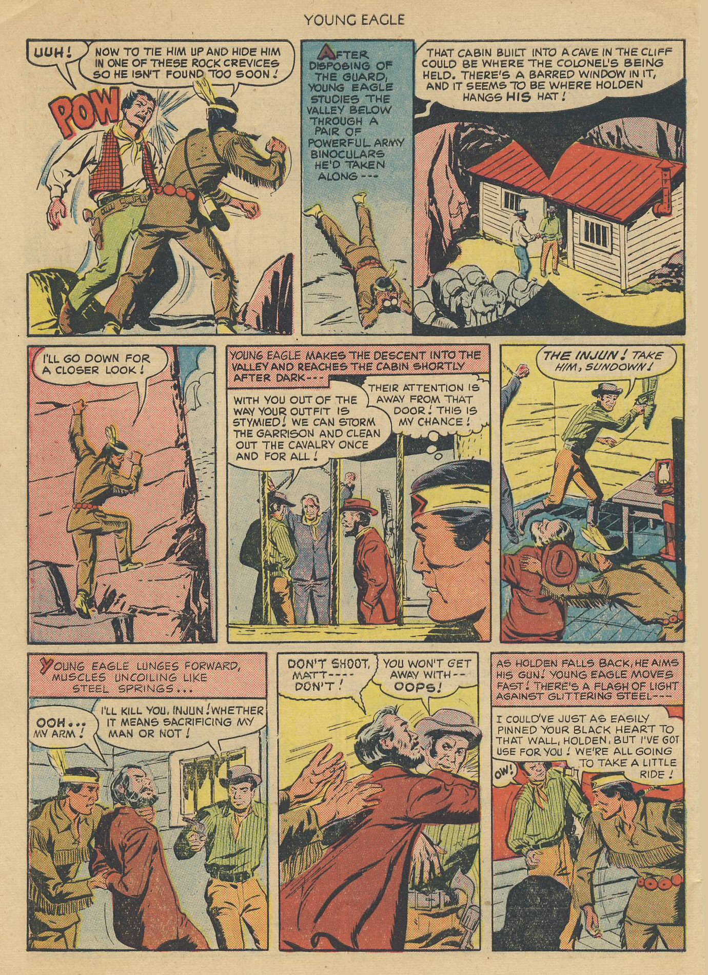 Read online Young Eagle comic -  Issue #1 - 32