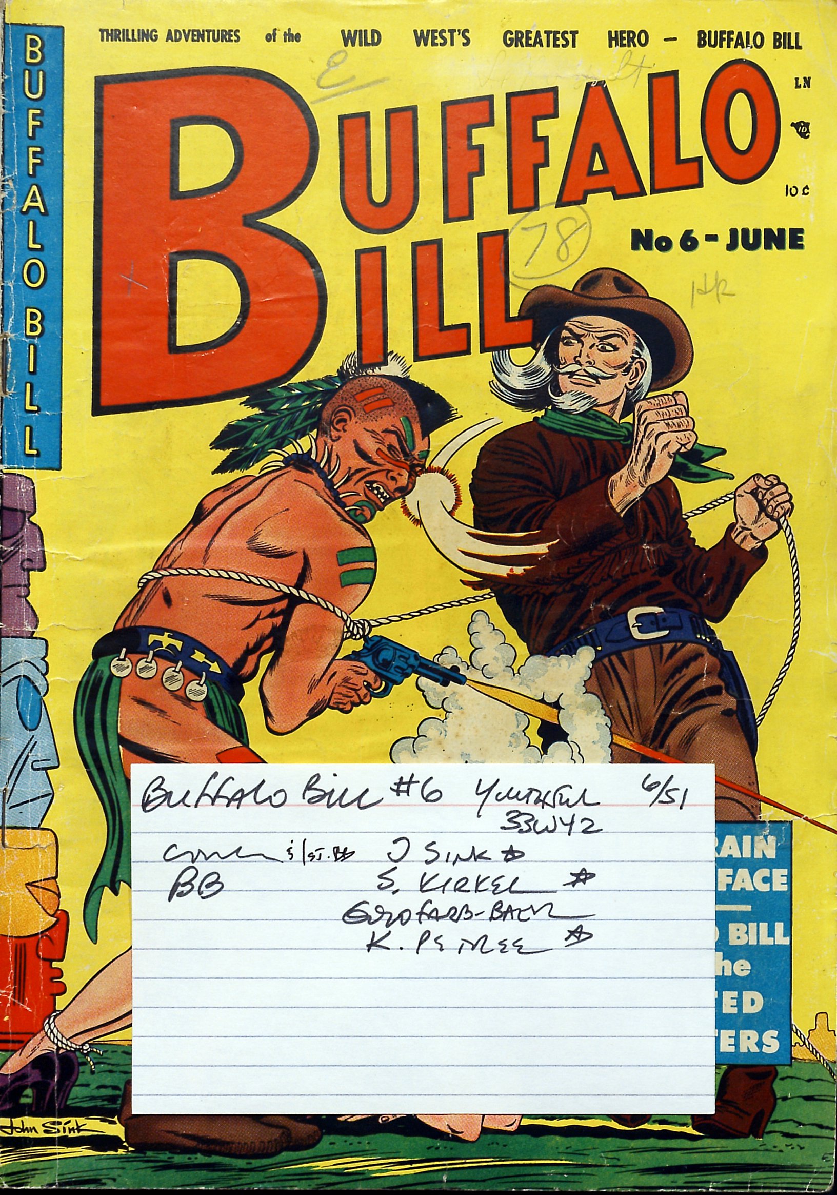 Read online Buffalo Bill comic -  Issue #6 - 37