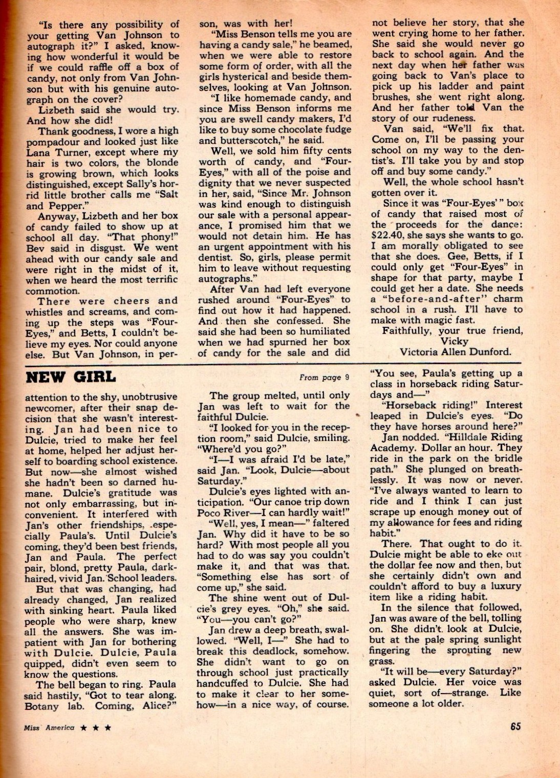 Read online Miss America Magazine comic -  Issue #5 - 65