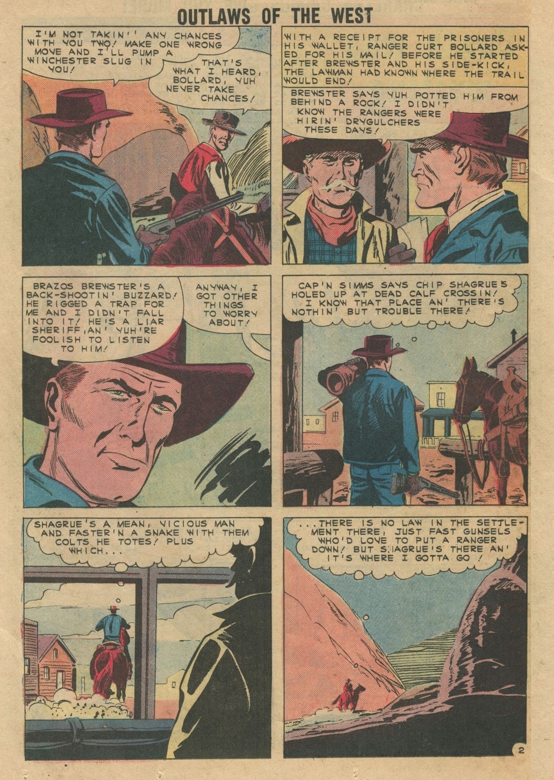 Outlaws of the West issue 32 - Page 24