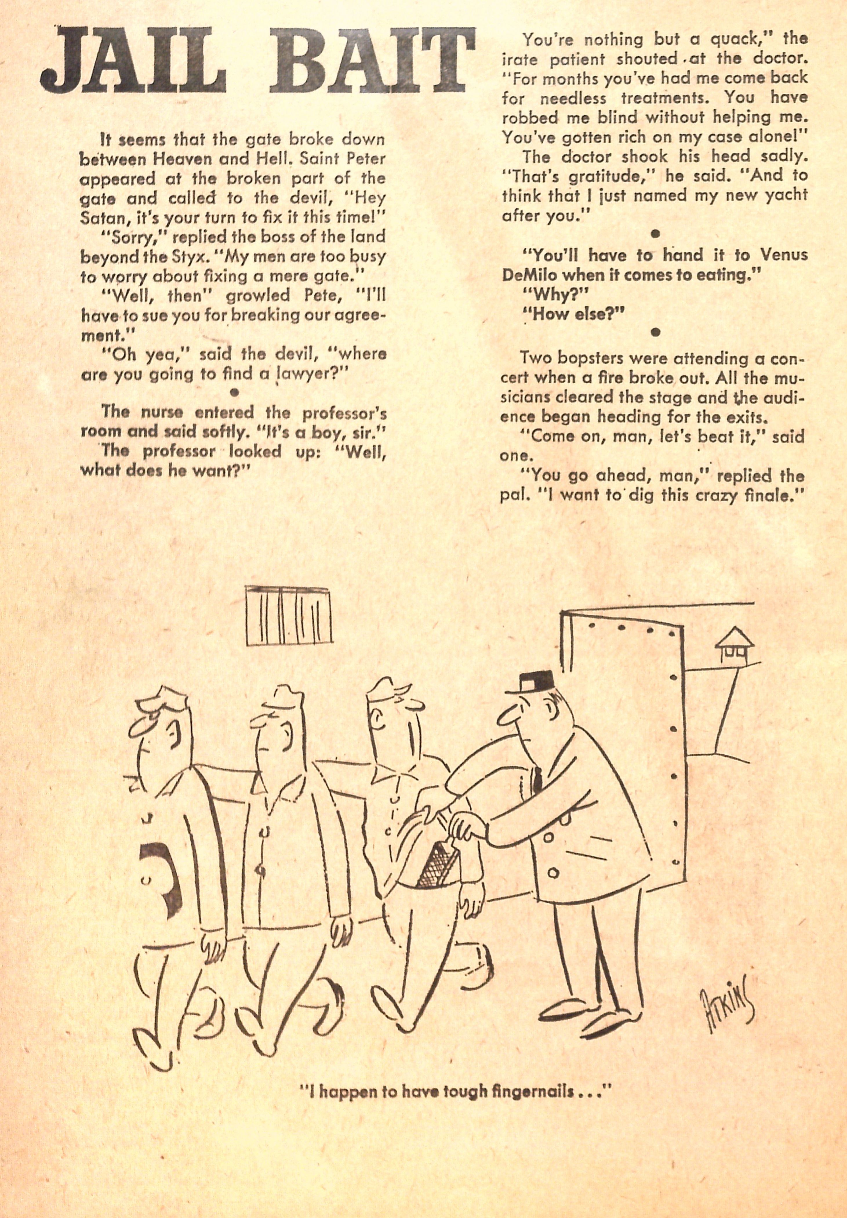 Read online Cartoons and Gags comic -  Issue #21 - 32