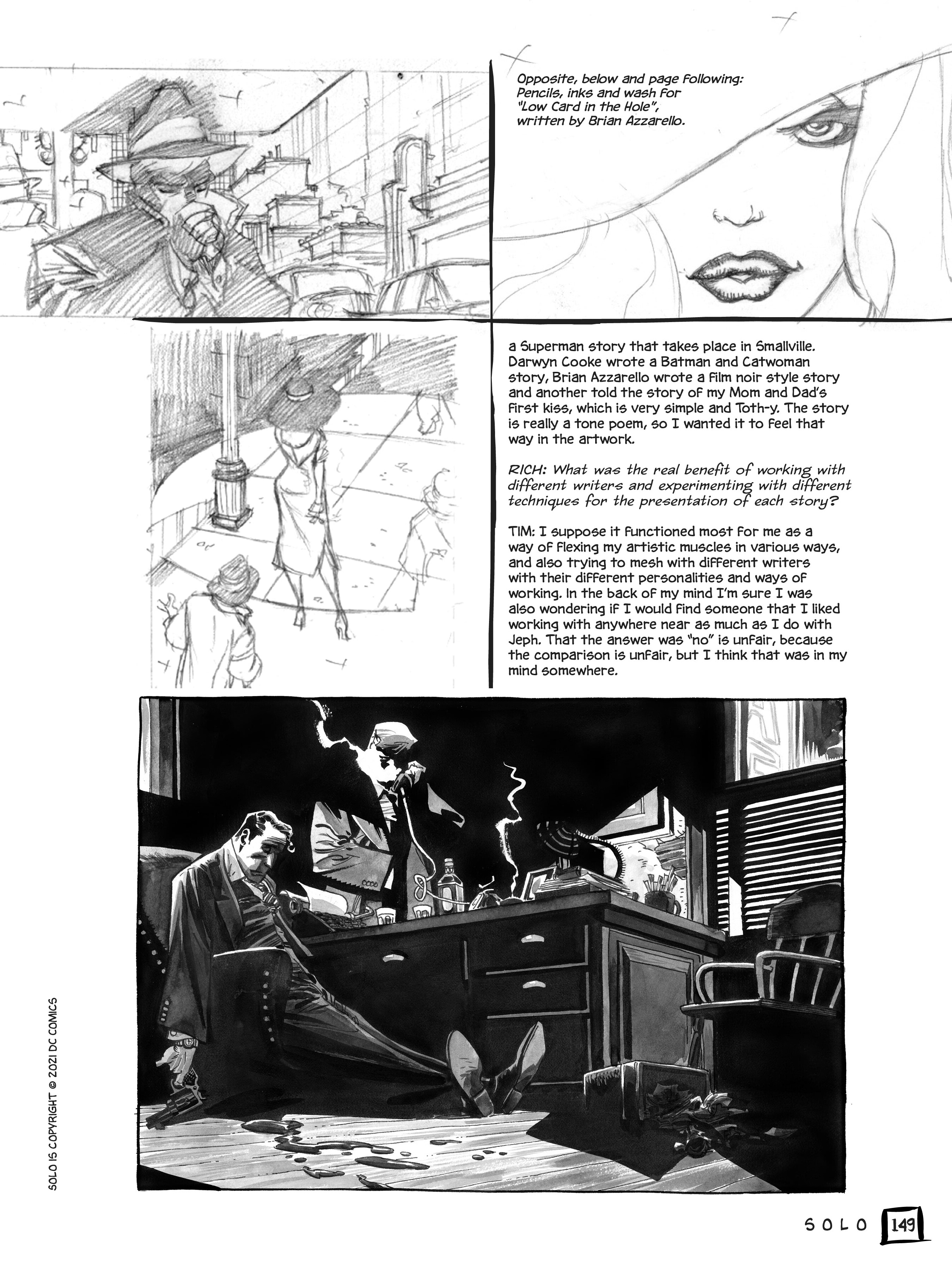Read online Drawing Heroes in the Backyard: Tim Sale Black and White, Revised and Expanded comic -  Issue # TPB (Part 2) - 38