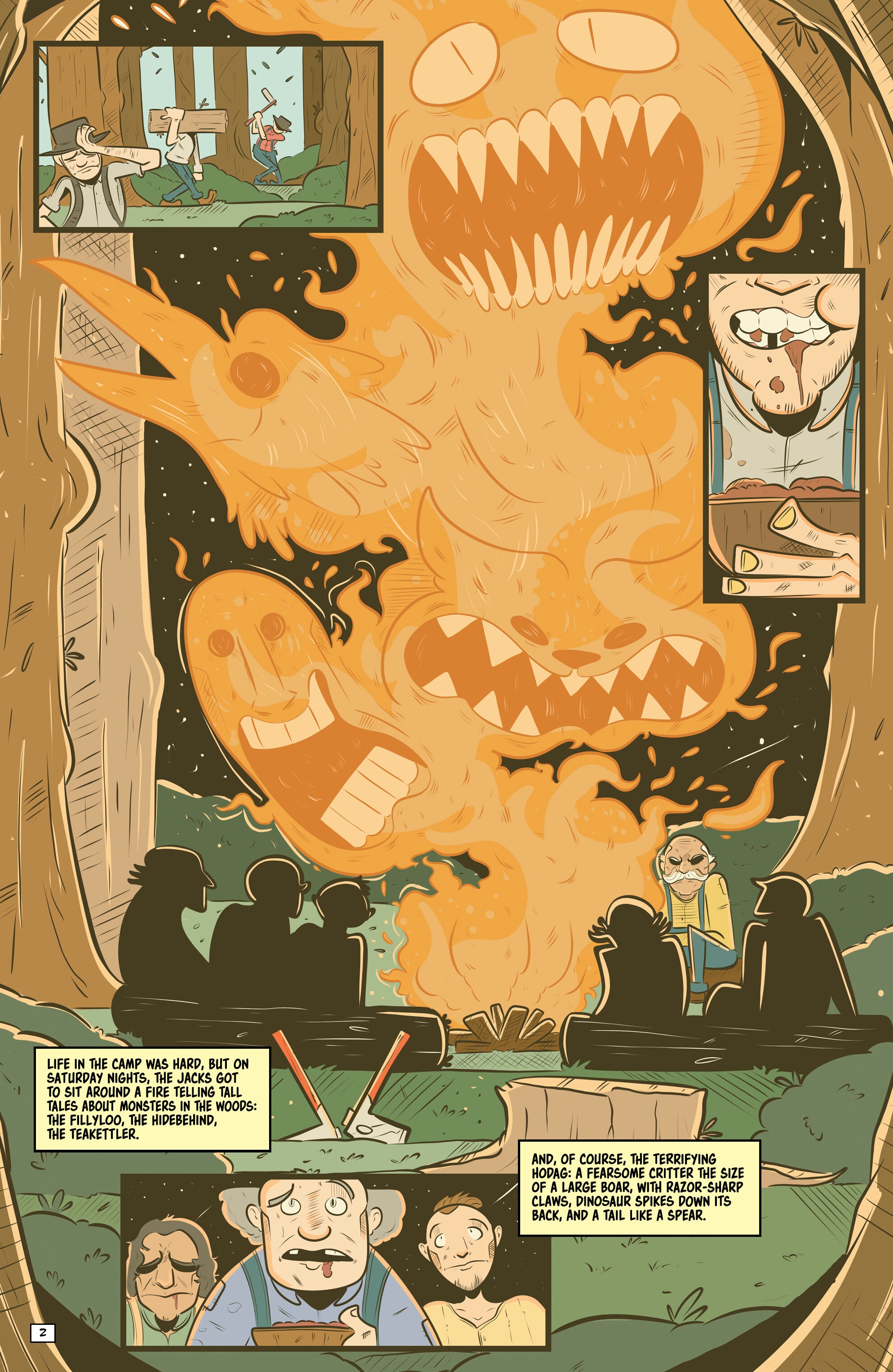 Read online Project Cryptid comic -  Issue #5 - 6