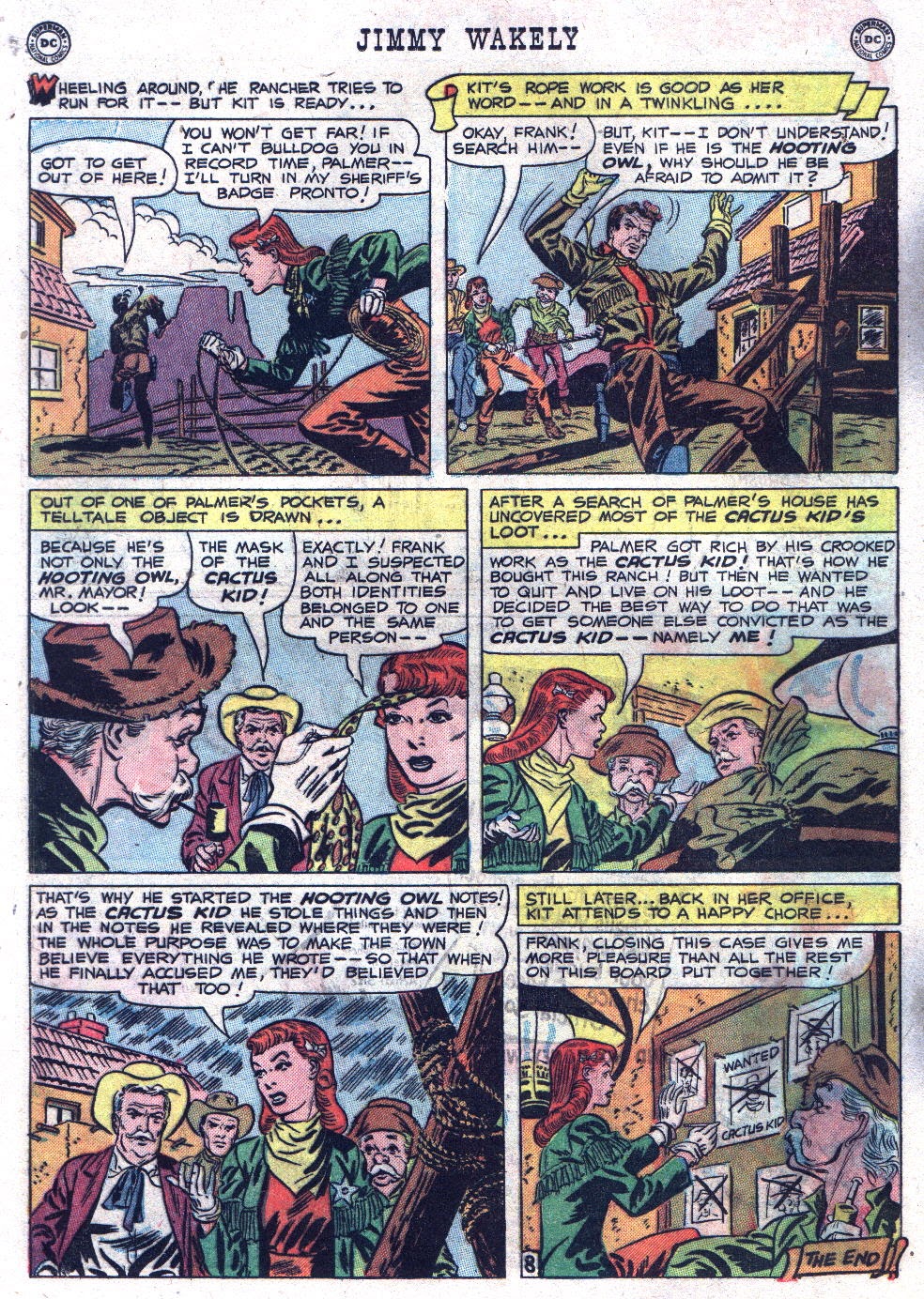 Read online Jimmy Wakely comic -  Issue #6 - 34