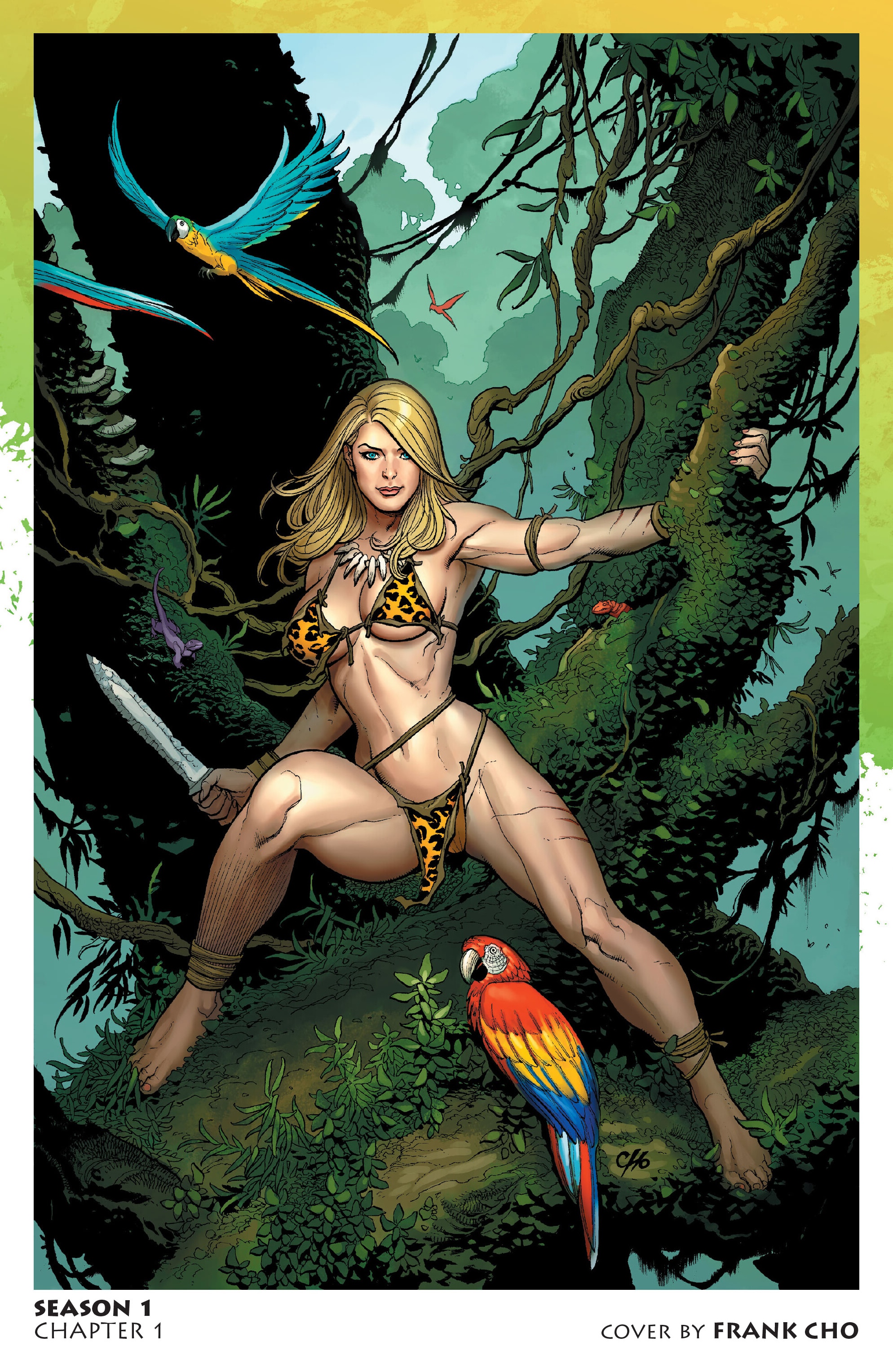 Read online Frank Cho's Jungle Girl: The Complete Omnibus comic -  Issue # TPB (Part 1) - 18