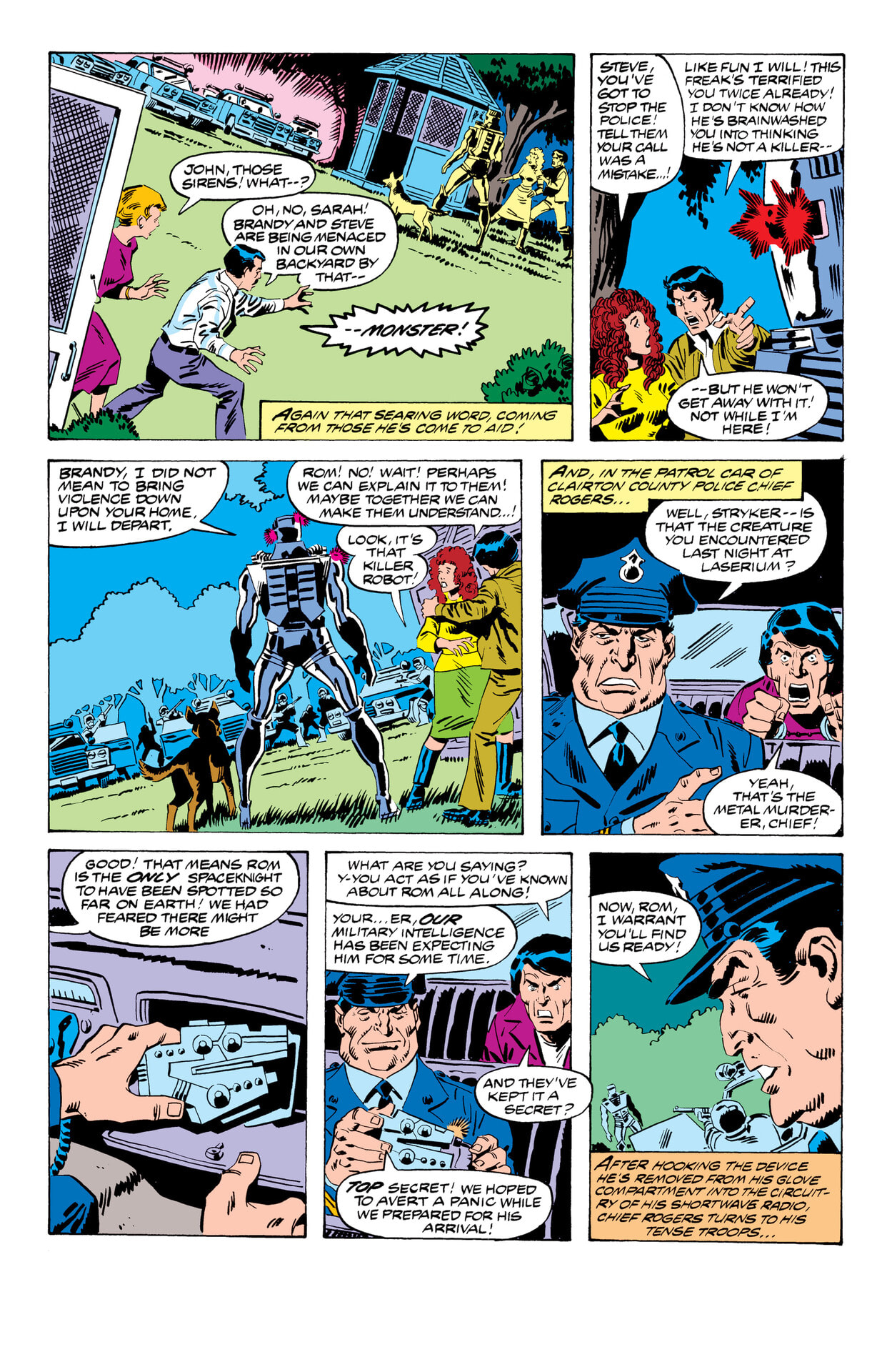 Read online Rom: The Original Marvel Years Omnibus comic -  Issue # TPB (Part 1) - 46