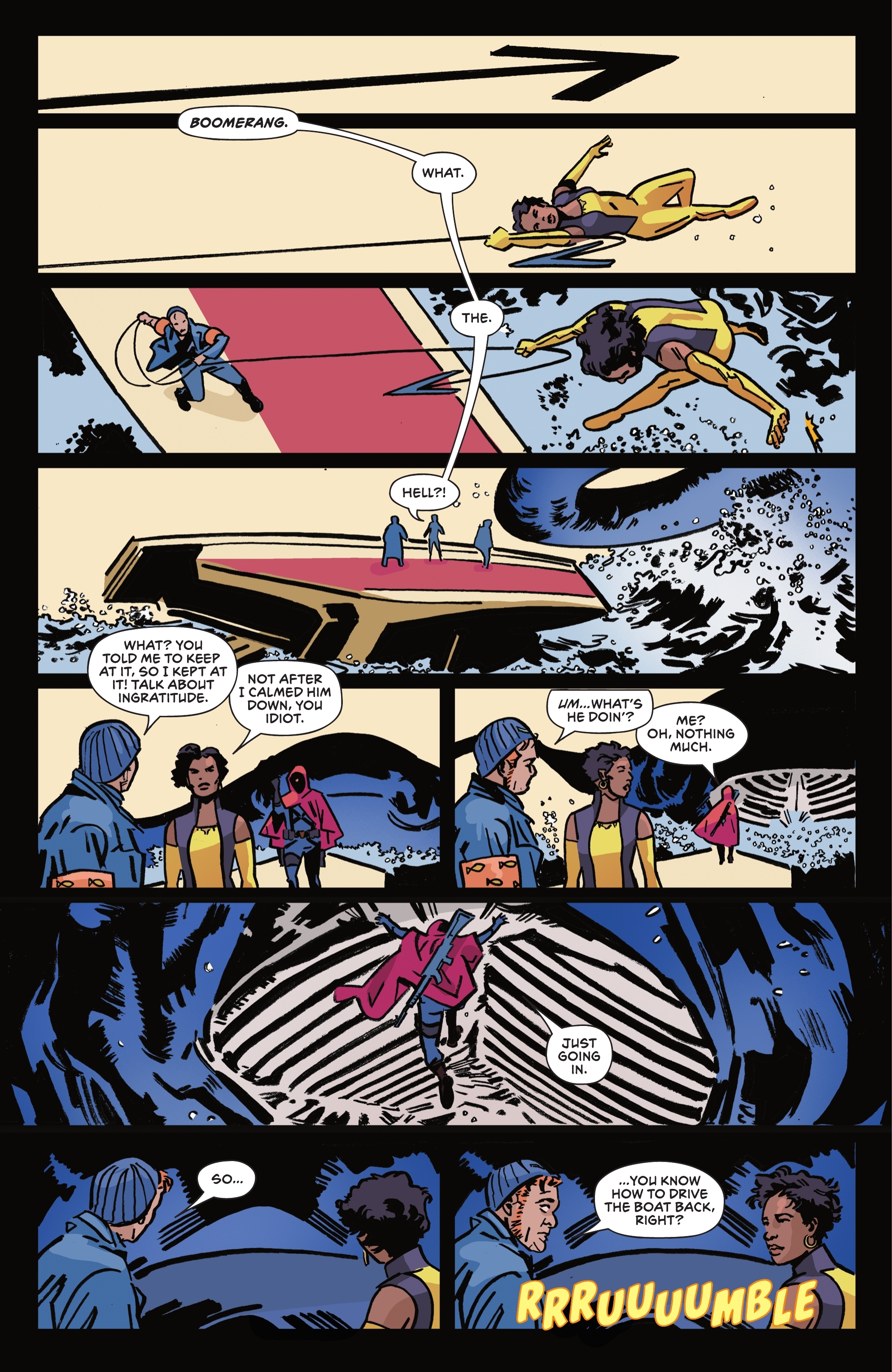 Read online Titans: Beast World Tour: Atlantis comic -  Issue # Full - 25