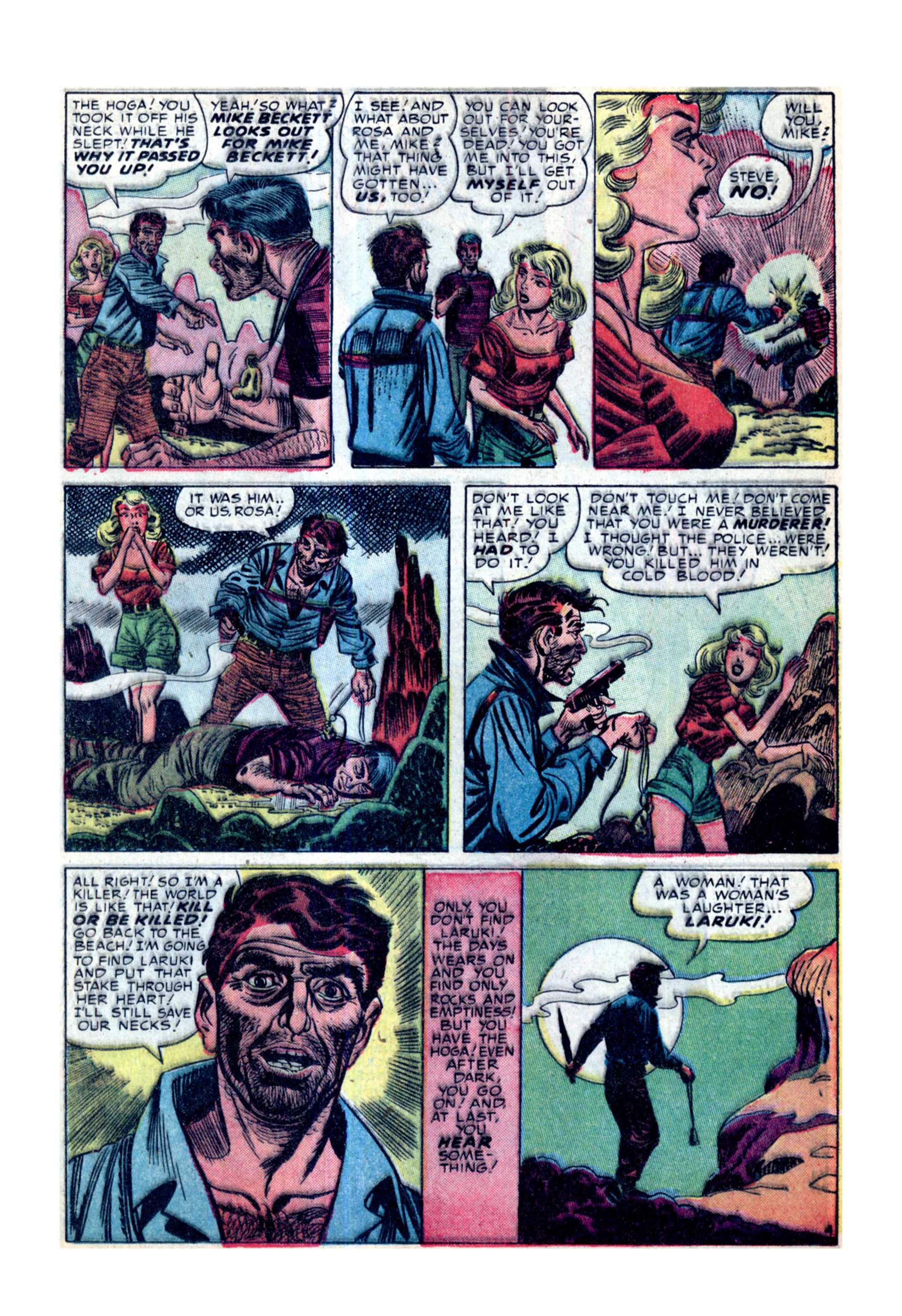 Read online Black Magic (1950) comic -  Issue #33 - 17