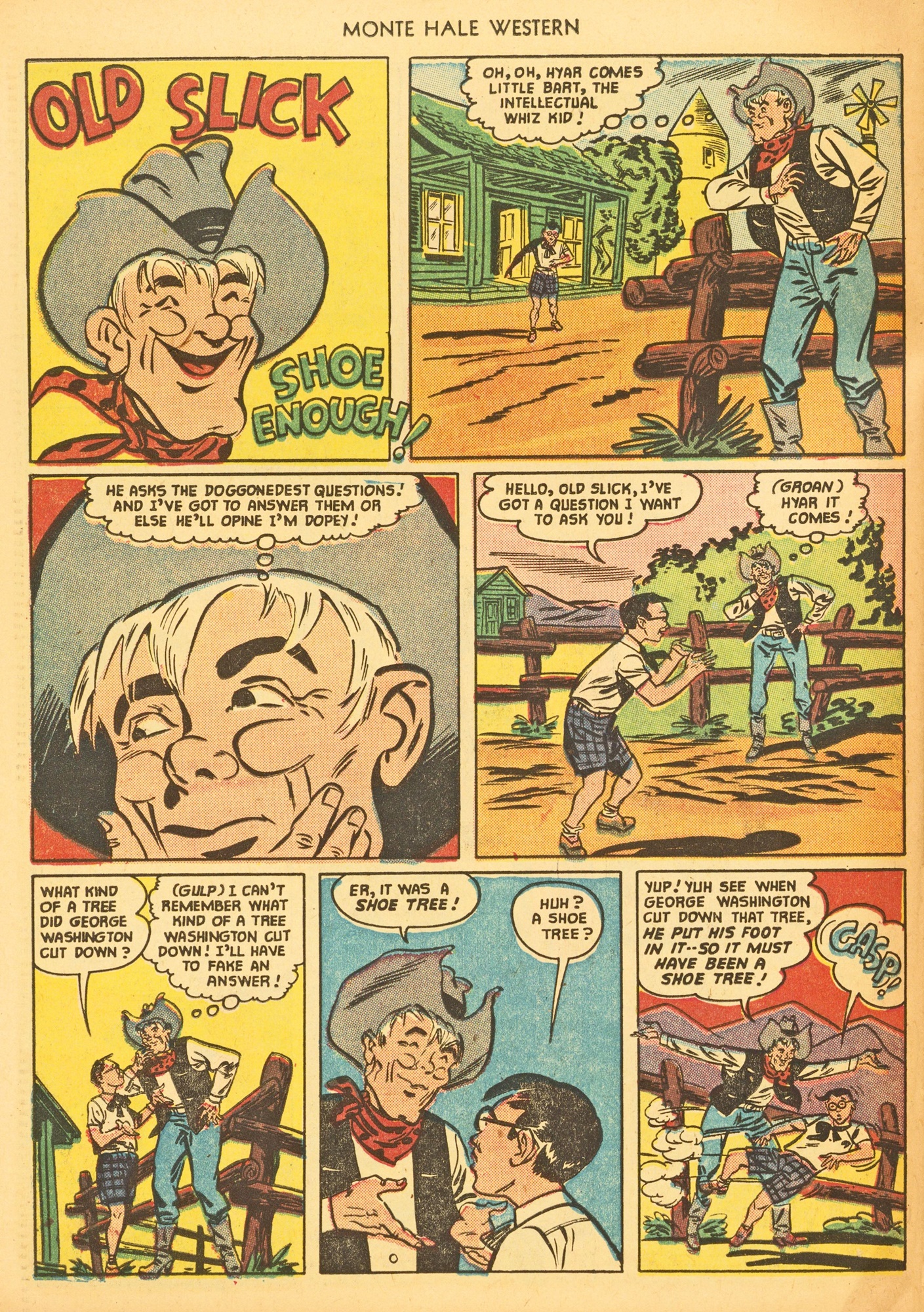 Read online Monte Hale Western comic -  Issue #66 - 26