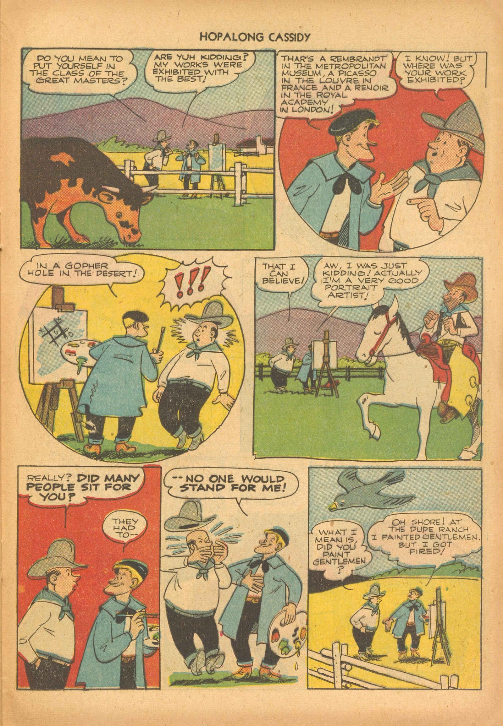 Read online Hopalong Cassidy comic -  Issue #67 - 25