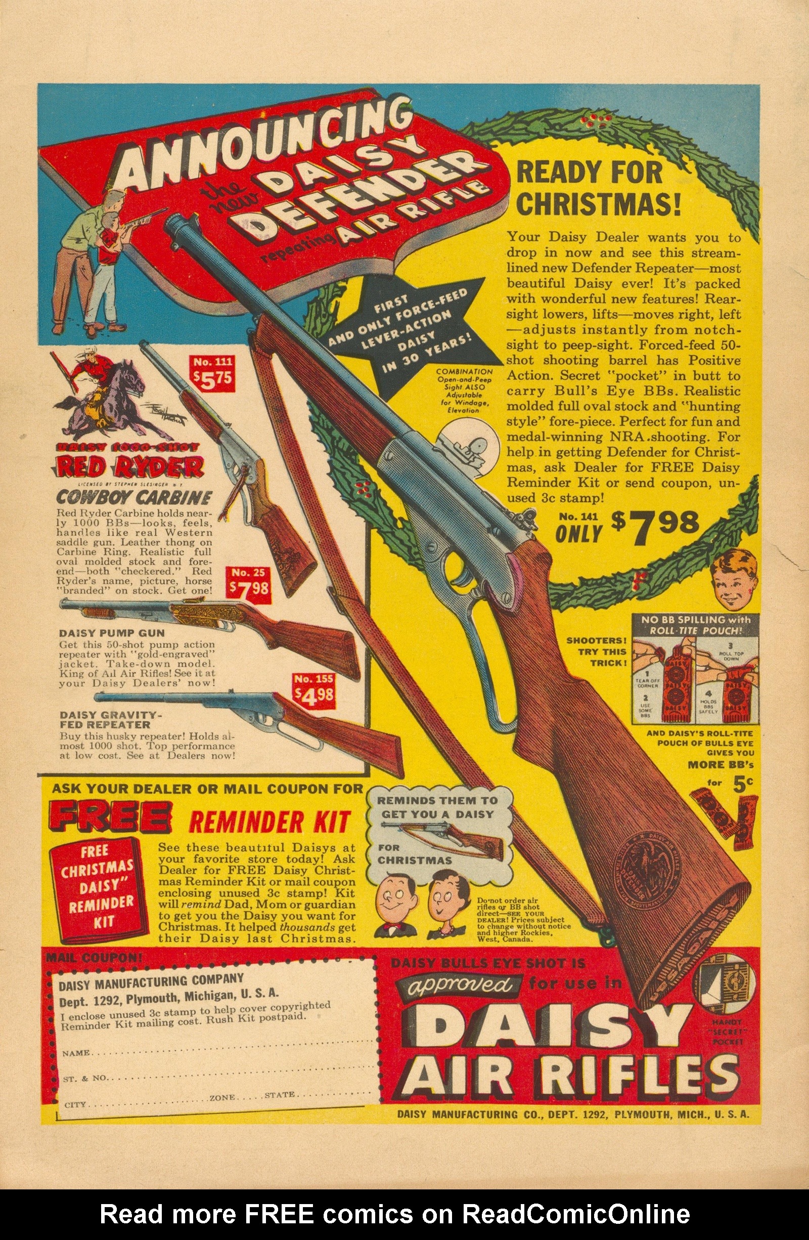 Read online Monte Hale Western comic -  Issue #79 - 36