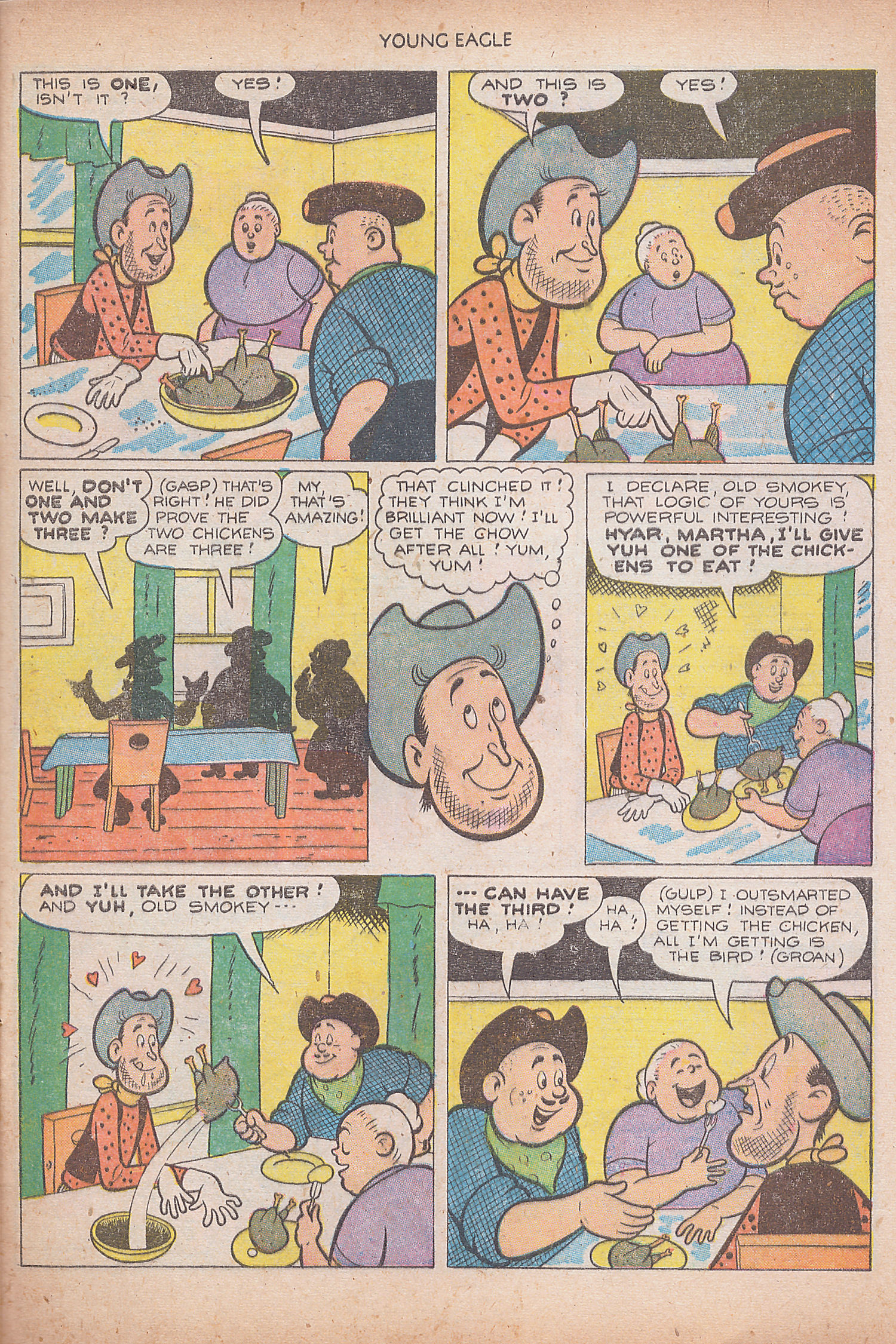 Read online Young Eagle comic -  Issue #7 - 23