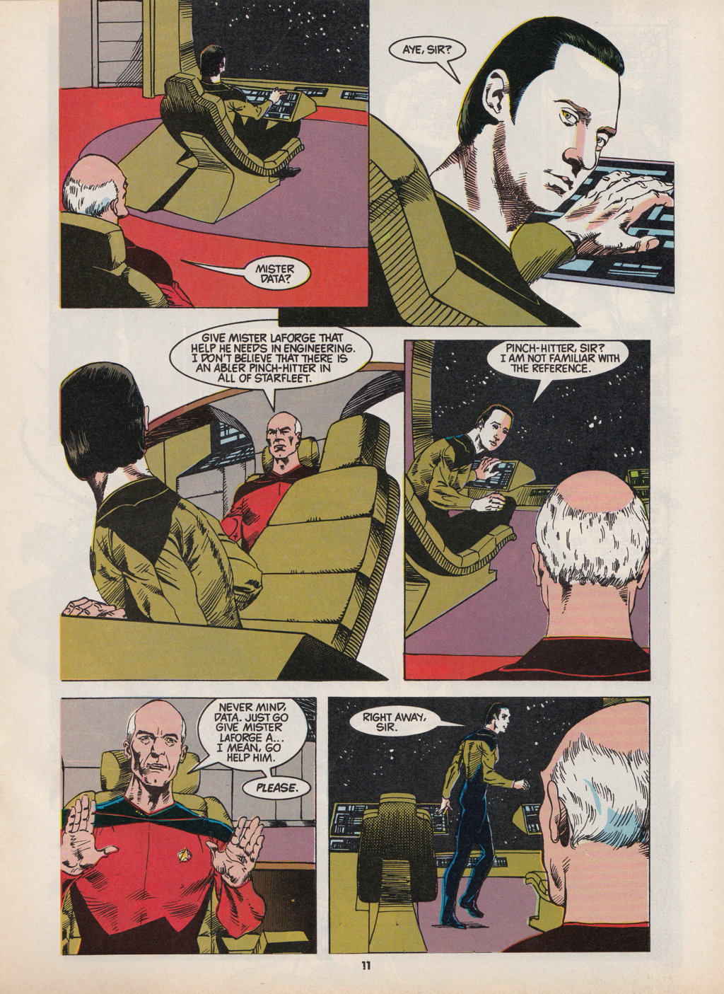 Read online Star Trek The Next Generation (1990) comic -  Issue #14 - 11