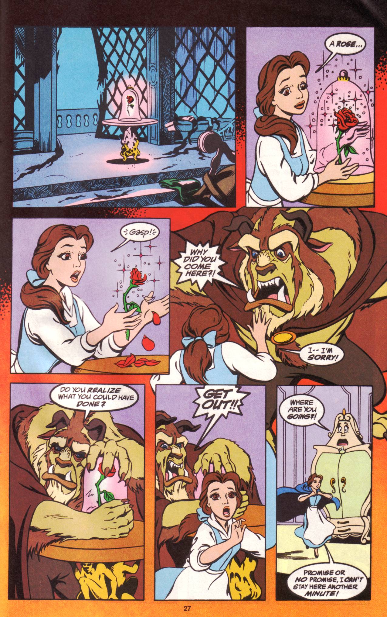 Read online Disney's Beauty and The Beast (1991) comic -  Issue # Full - 29