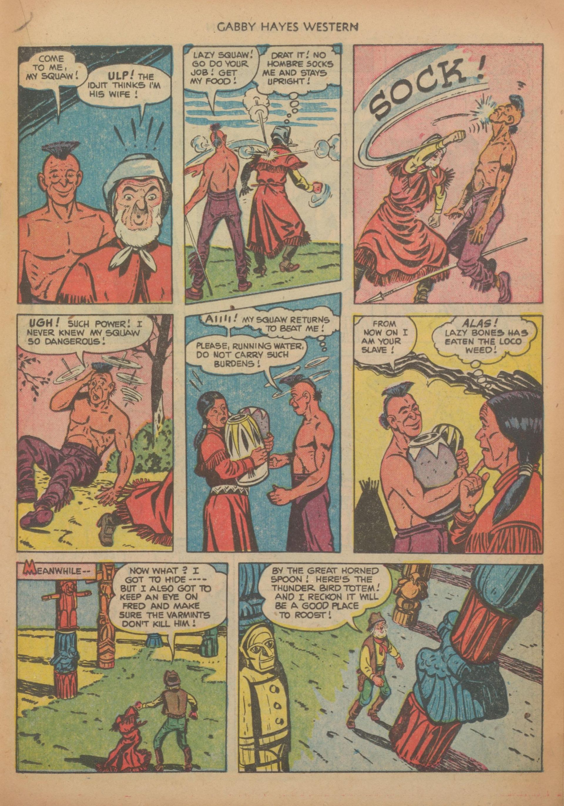 Read online Gabby Hayes Western comic -  Issue #38 - 19