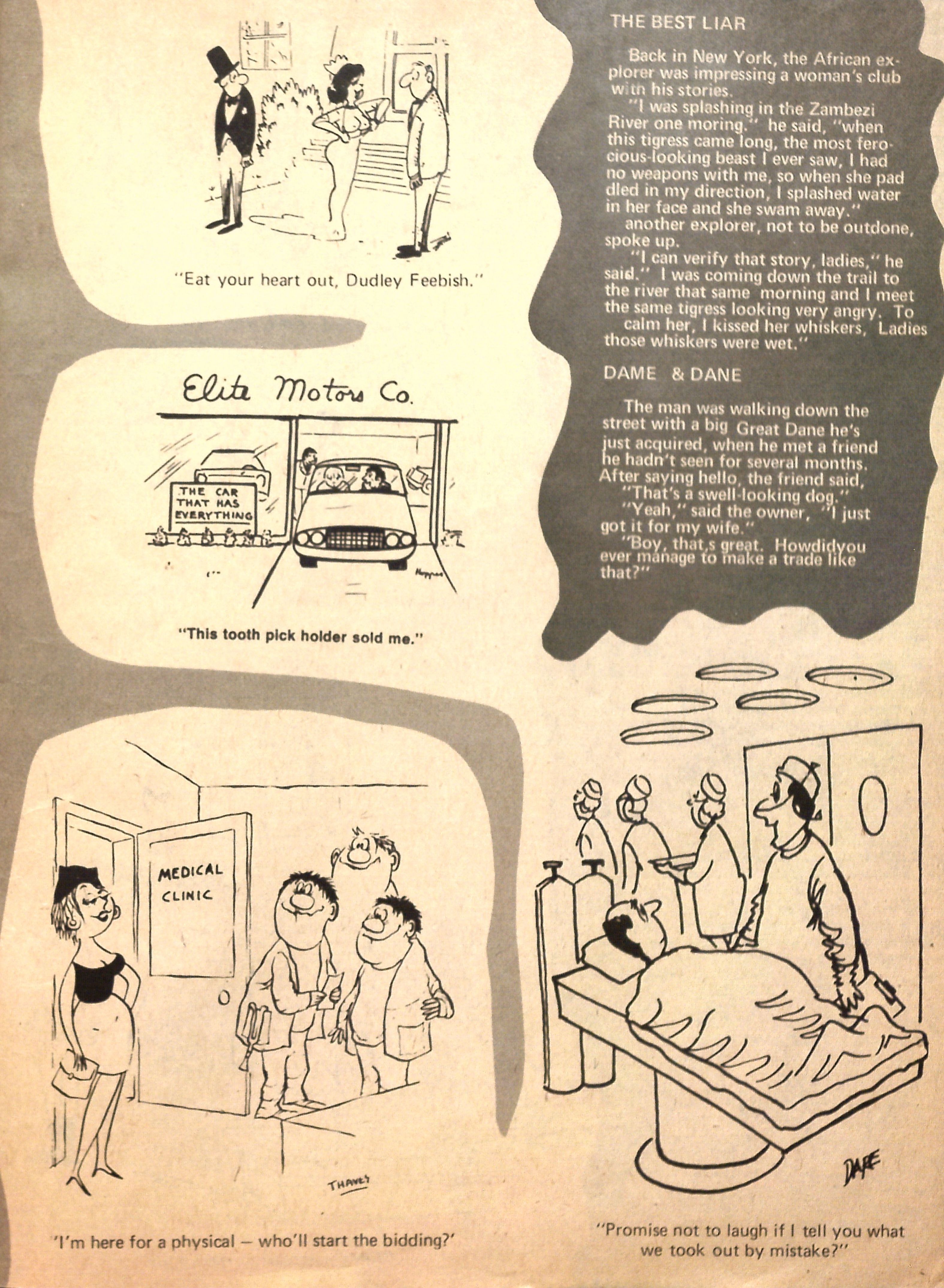 Read online Cartoons and Gags comic -  Issue #90 - 19