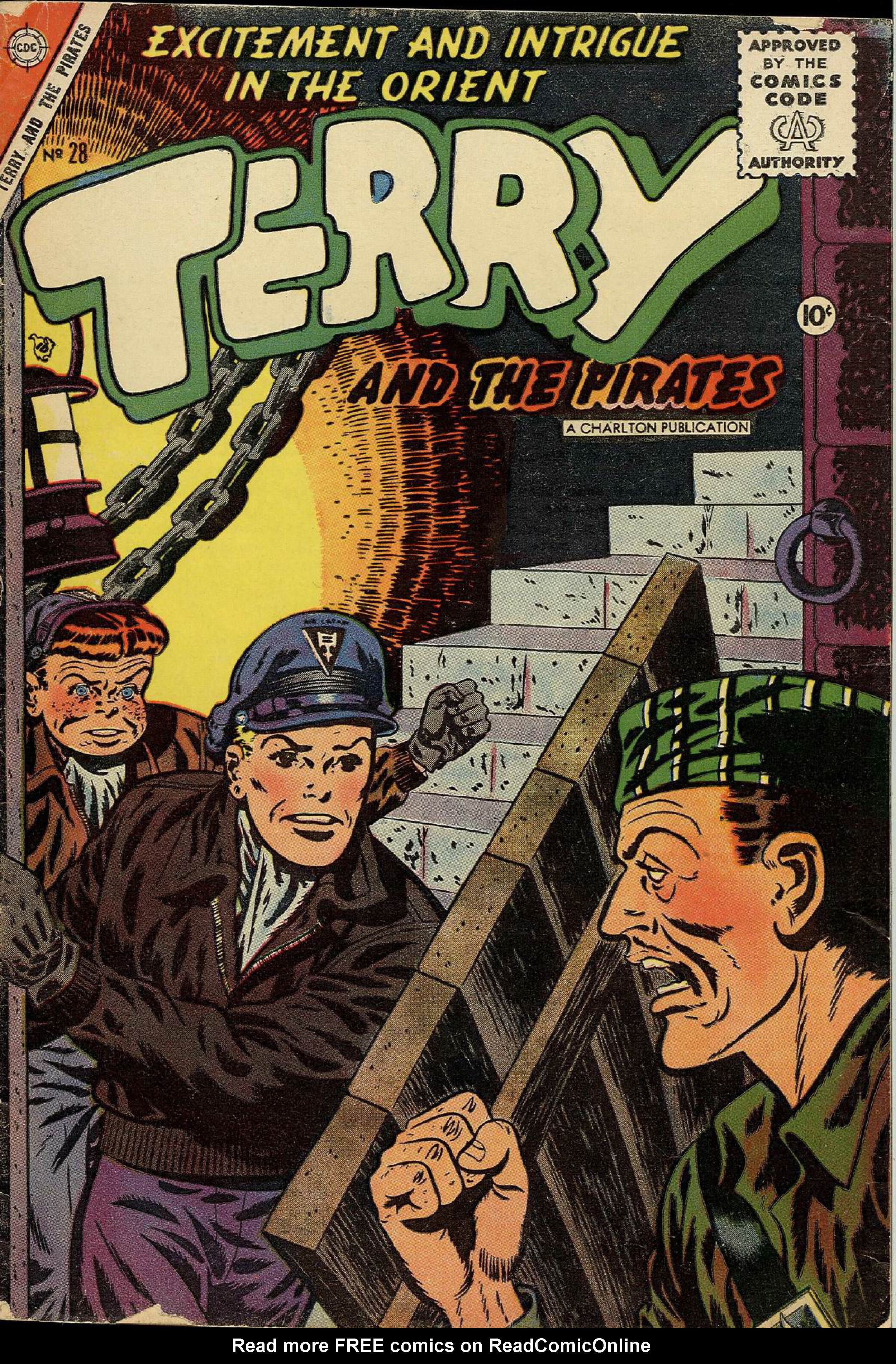 Read online Terry and the Pirates comic -  Issue #28 - 1