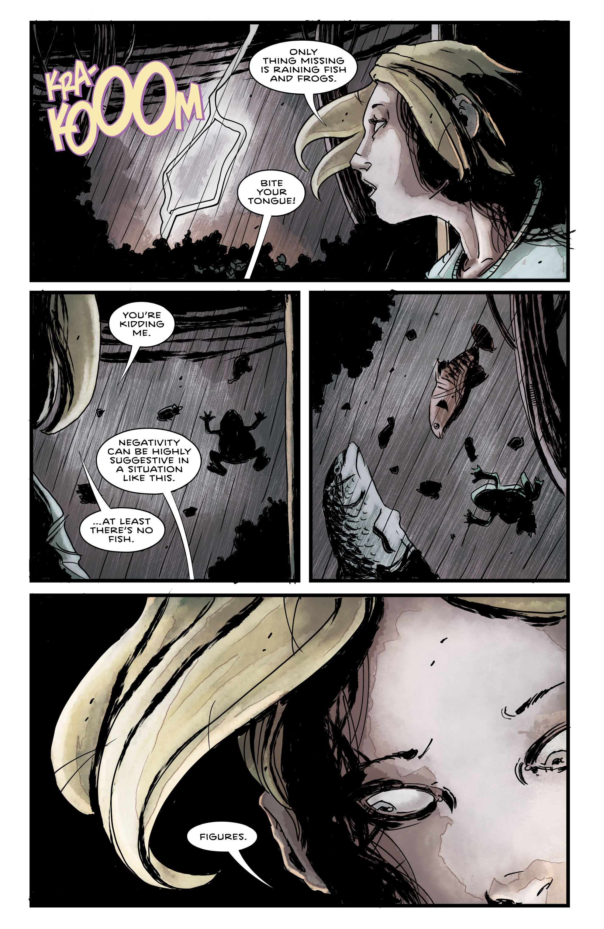 Read online The Case of the Bleeding Wall comic -  Issue #4 - 4