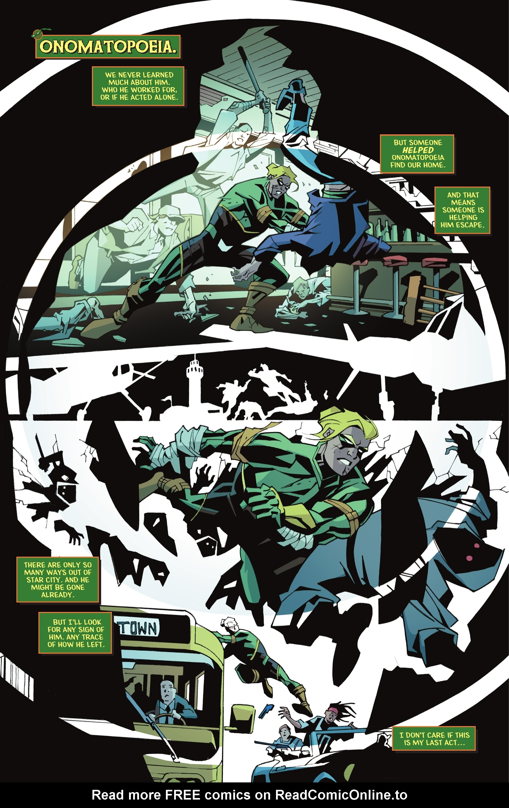 Read online Green Arrow (2023) comic -  Issue #8 - 8
