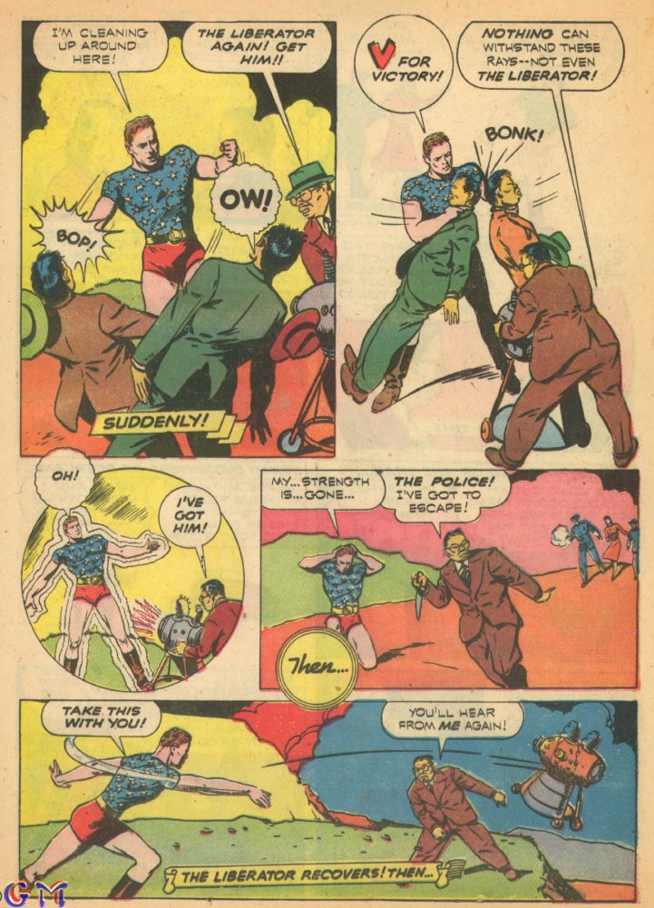 Read online Exciting Comics comic -  Issue #19 - 21
