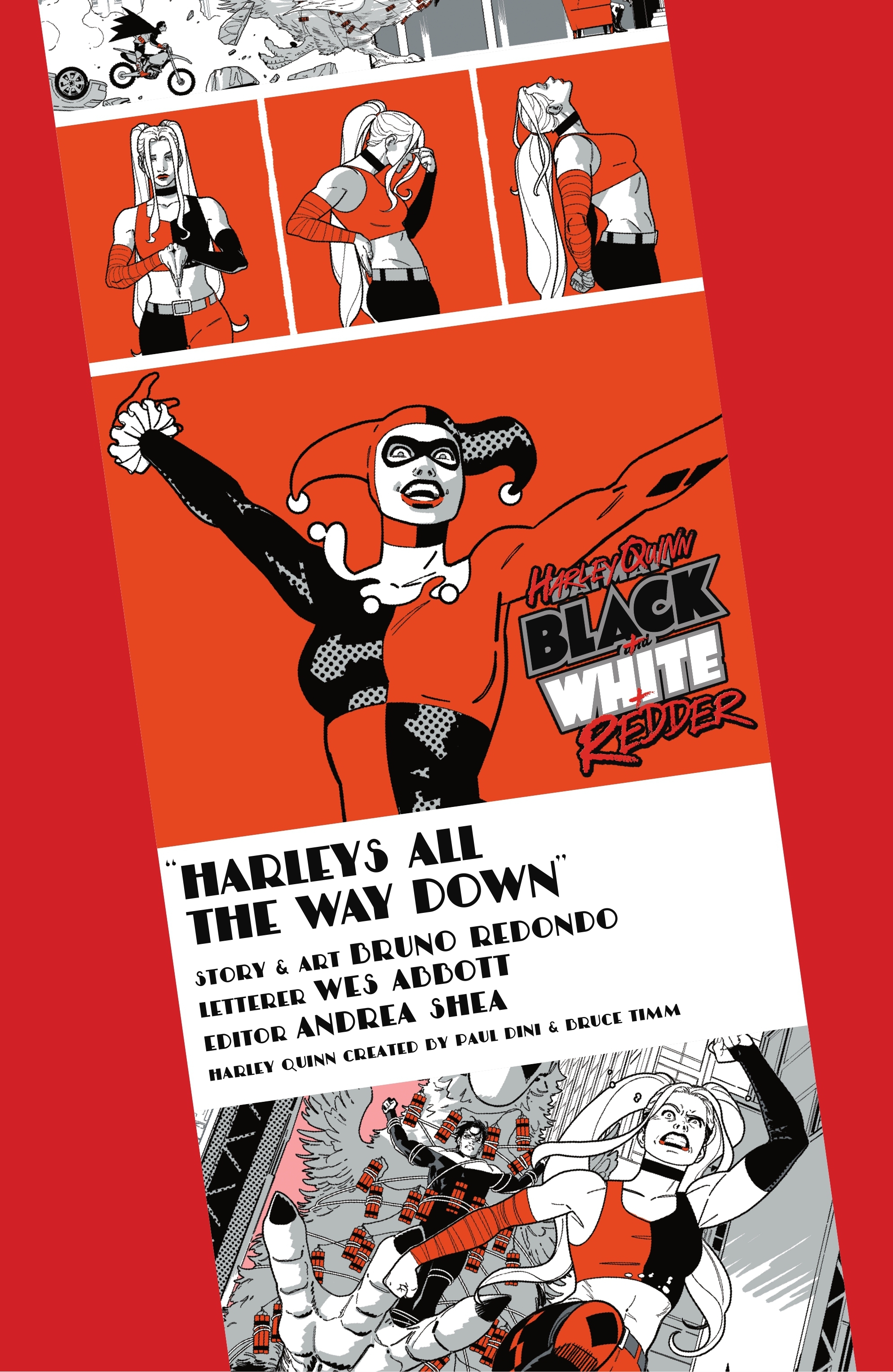 Read online Harley Quinn: Black   White   Redder comic -  Issue #6 - 4