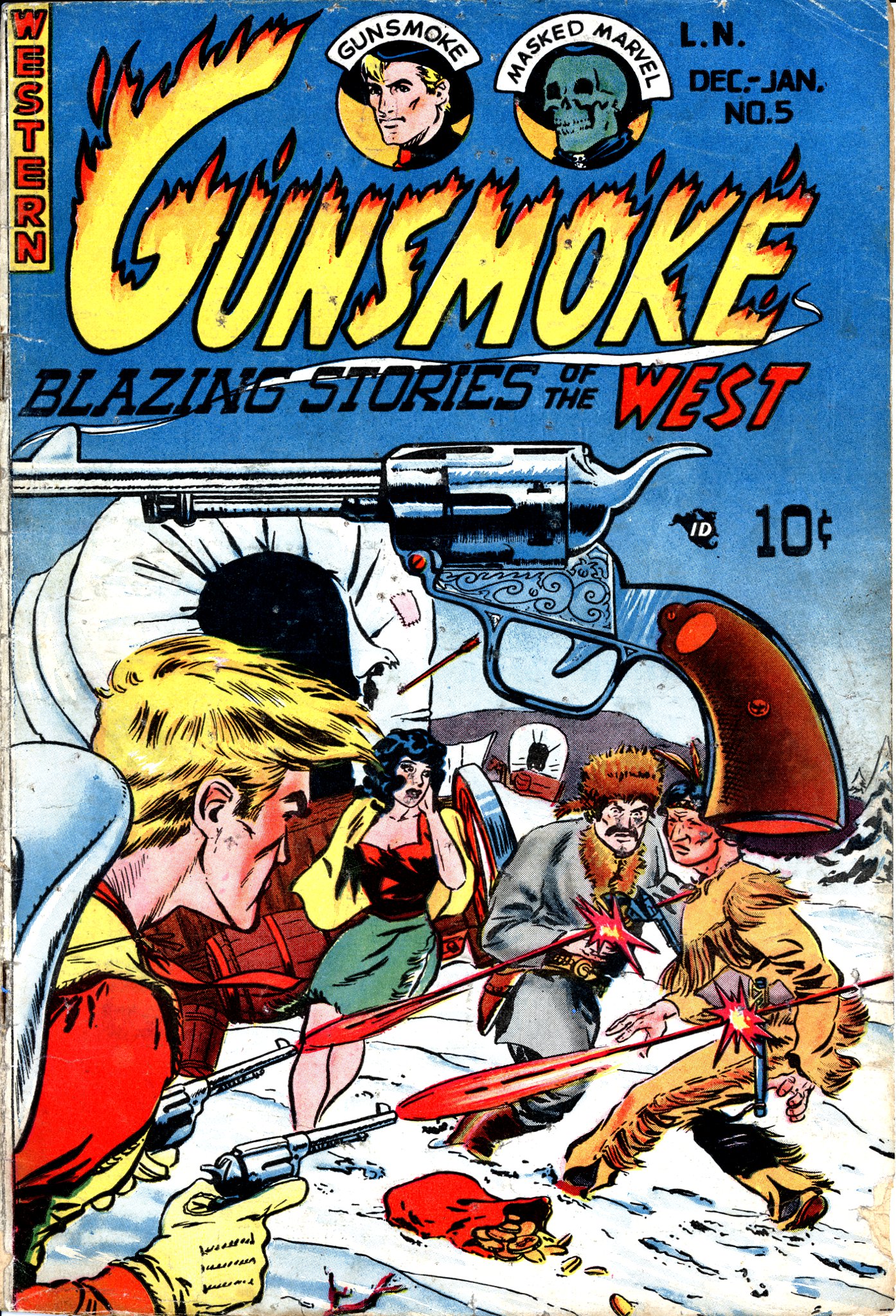 Read online Gunsmoke comic -  Issue #5 - 1