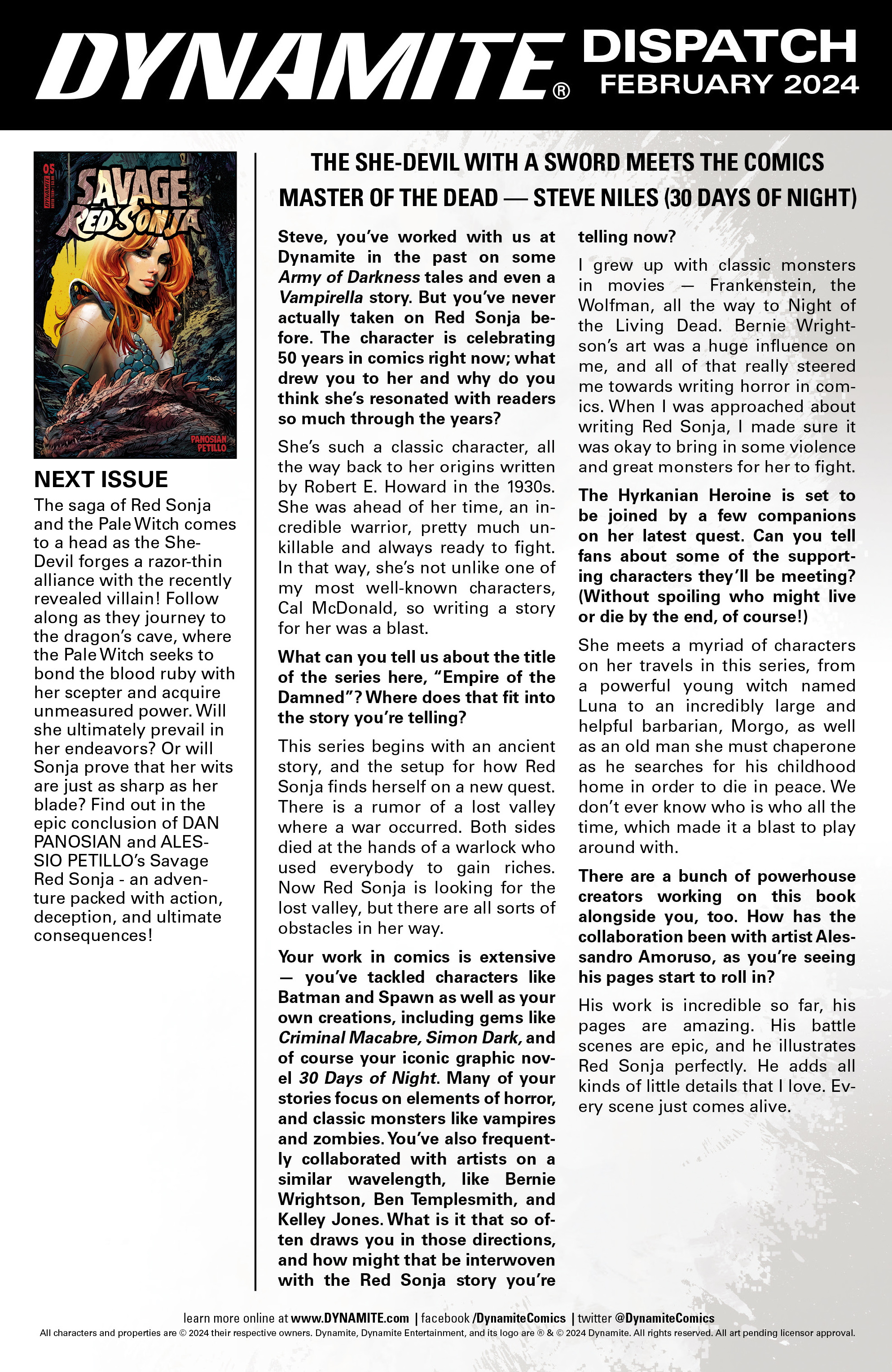 Read online Savage Red Sonja comic -  Issue #4 - 24