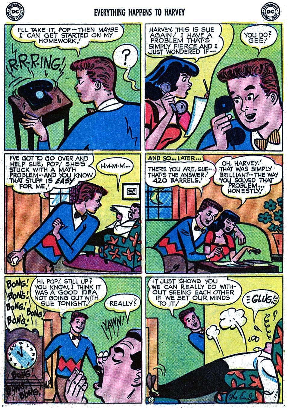 Read online Everything Happens to Harvey comic -  Issue #5 - 8
