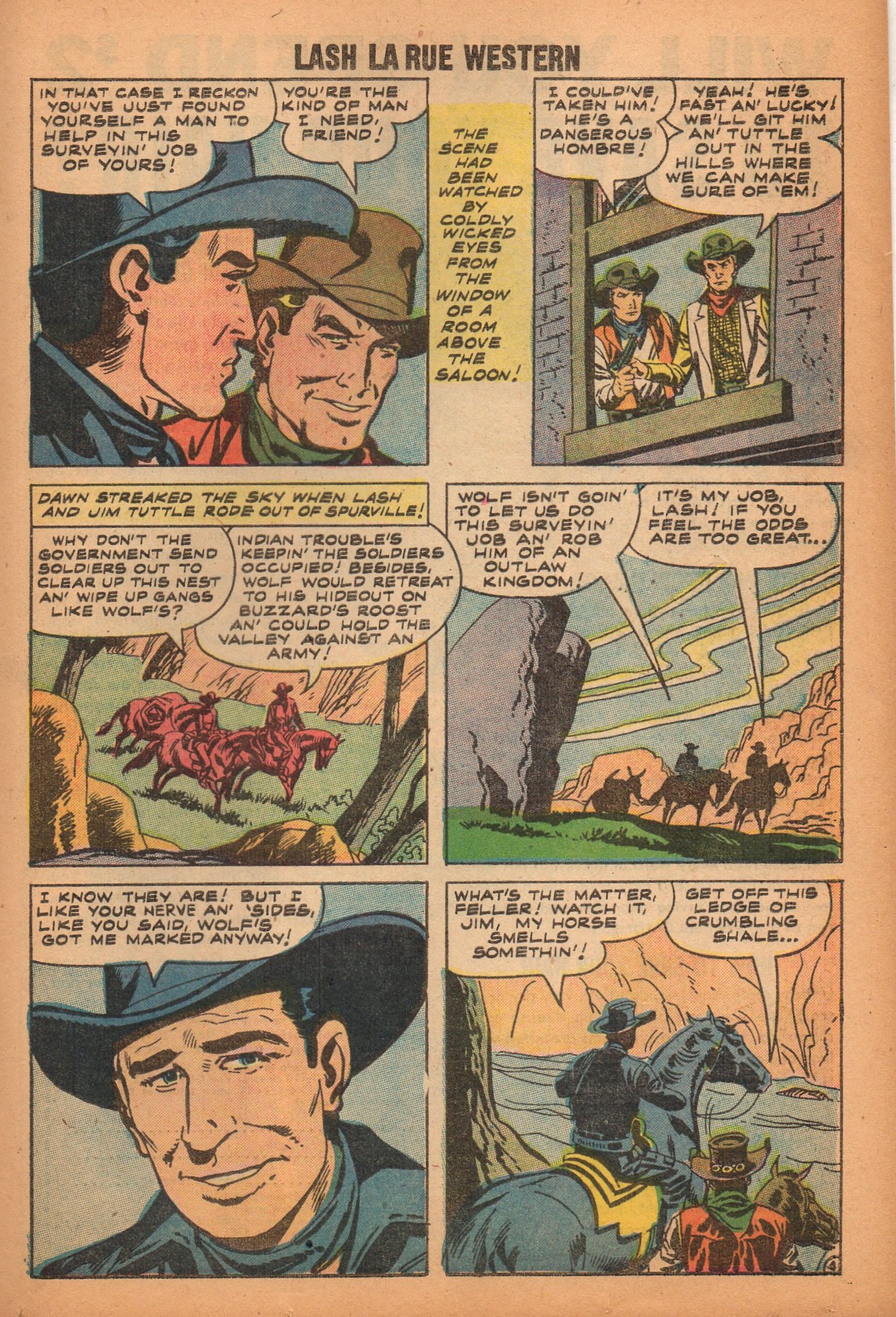 Read online Lash Larue Western (1949) comic -  Issue #71 - 22