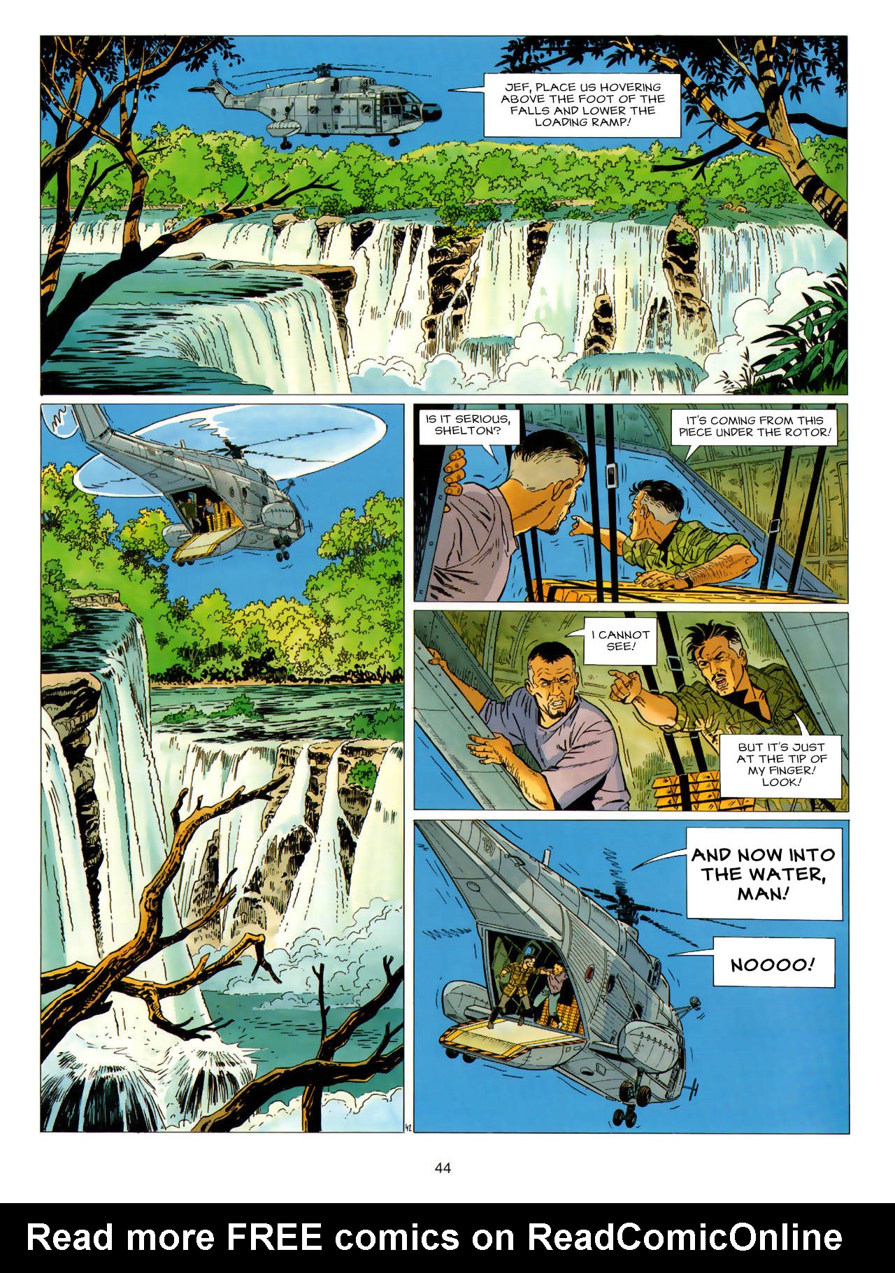 Read online Wayne Shelton comic -  Issue #6 - 47