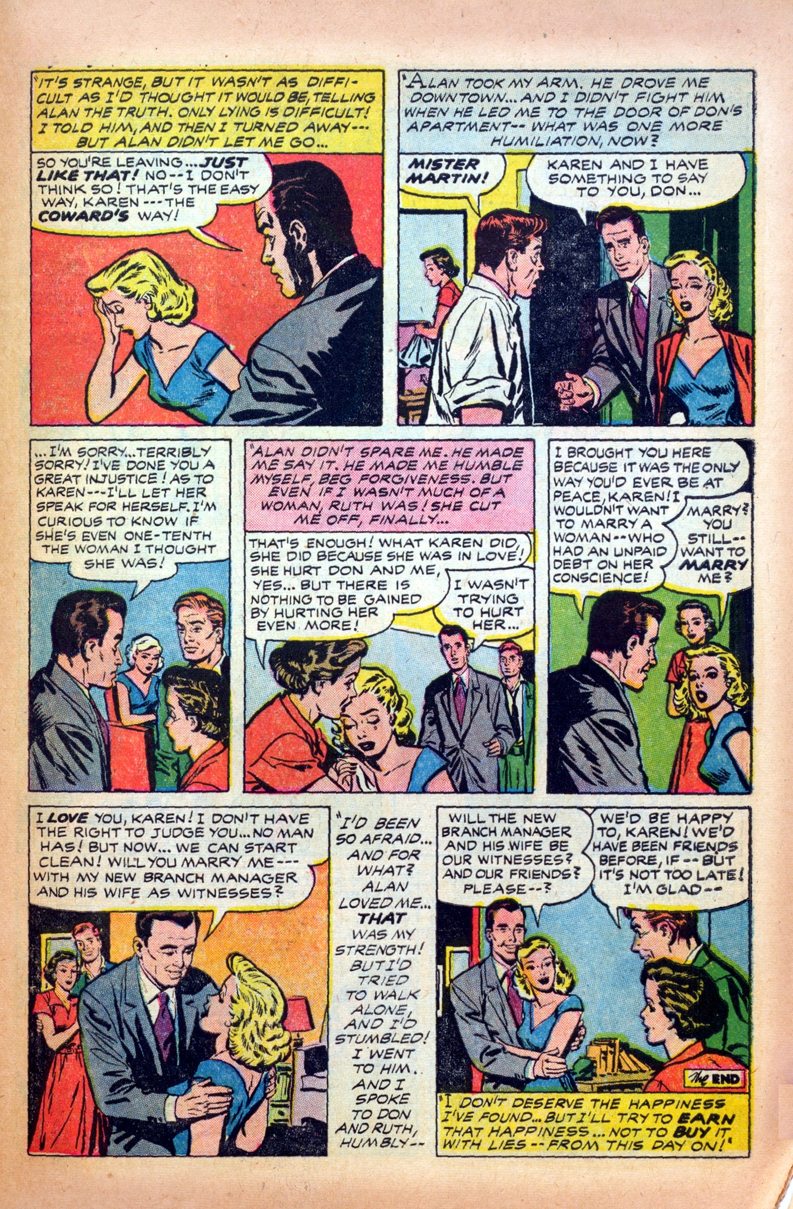 Read online Young Love (1949) comic -  Issue #12 - 31
