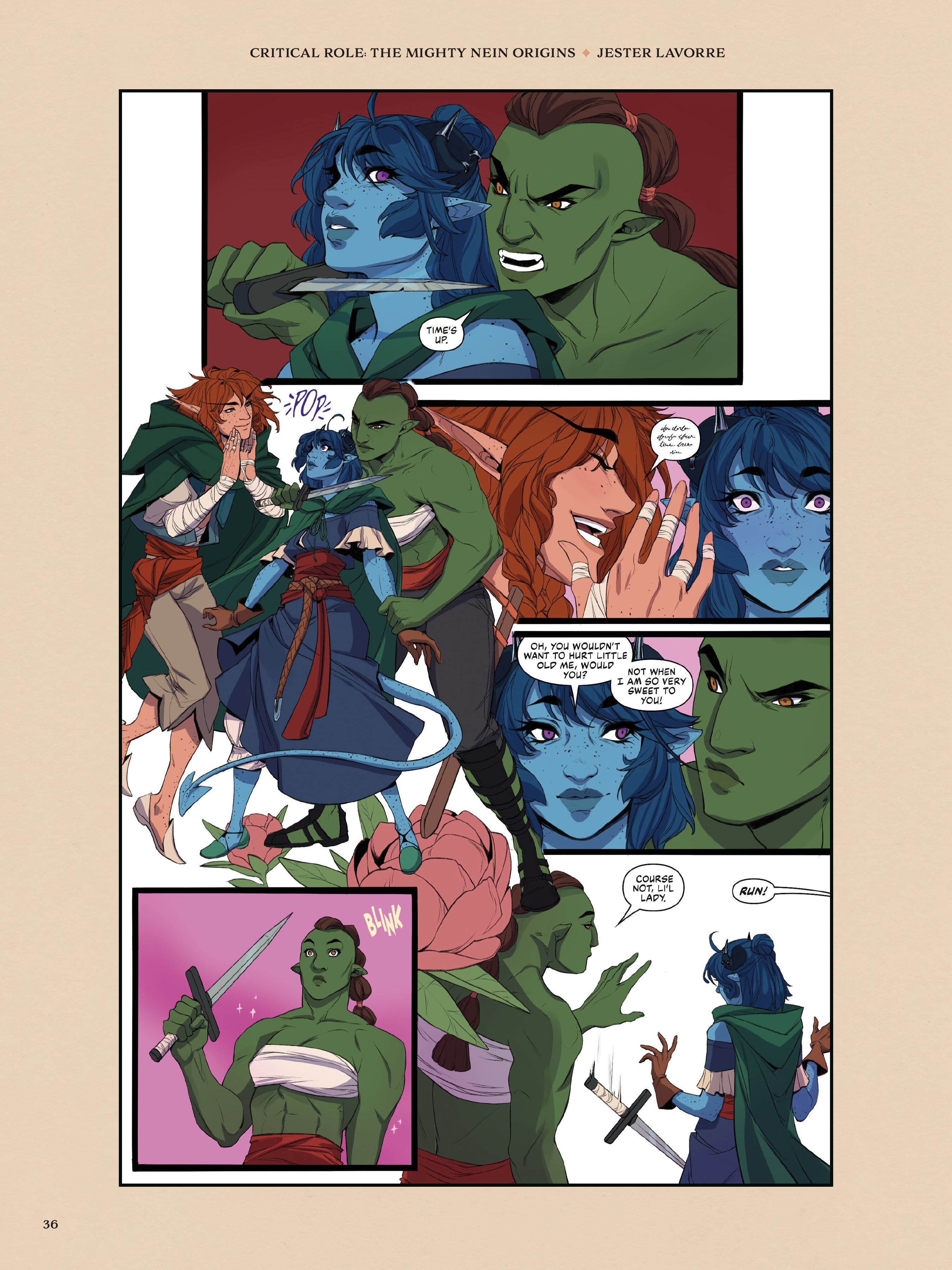 Read online Critical Role: The Mighty Nein Origins Library Edition comic -  Issue # TPB (Part 1) - 38