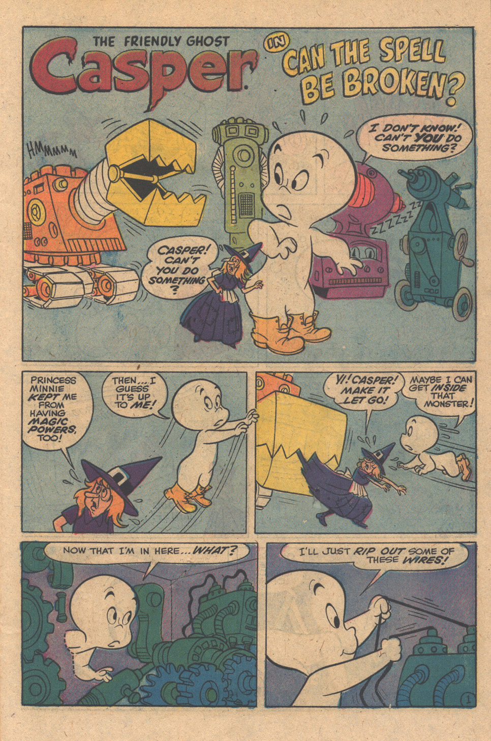Read online Casper Strange Ghost Stories comic -  Issue #13 - 19
