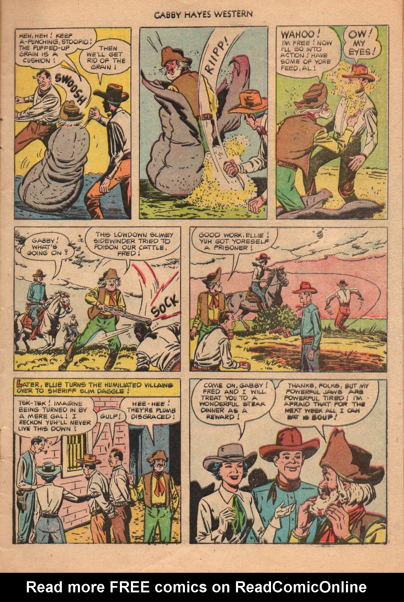 Read online Gabby Hayes Western comic -  Issue #46 - 9