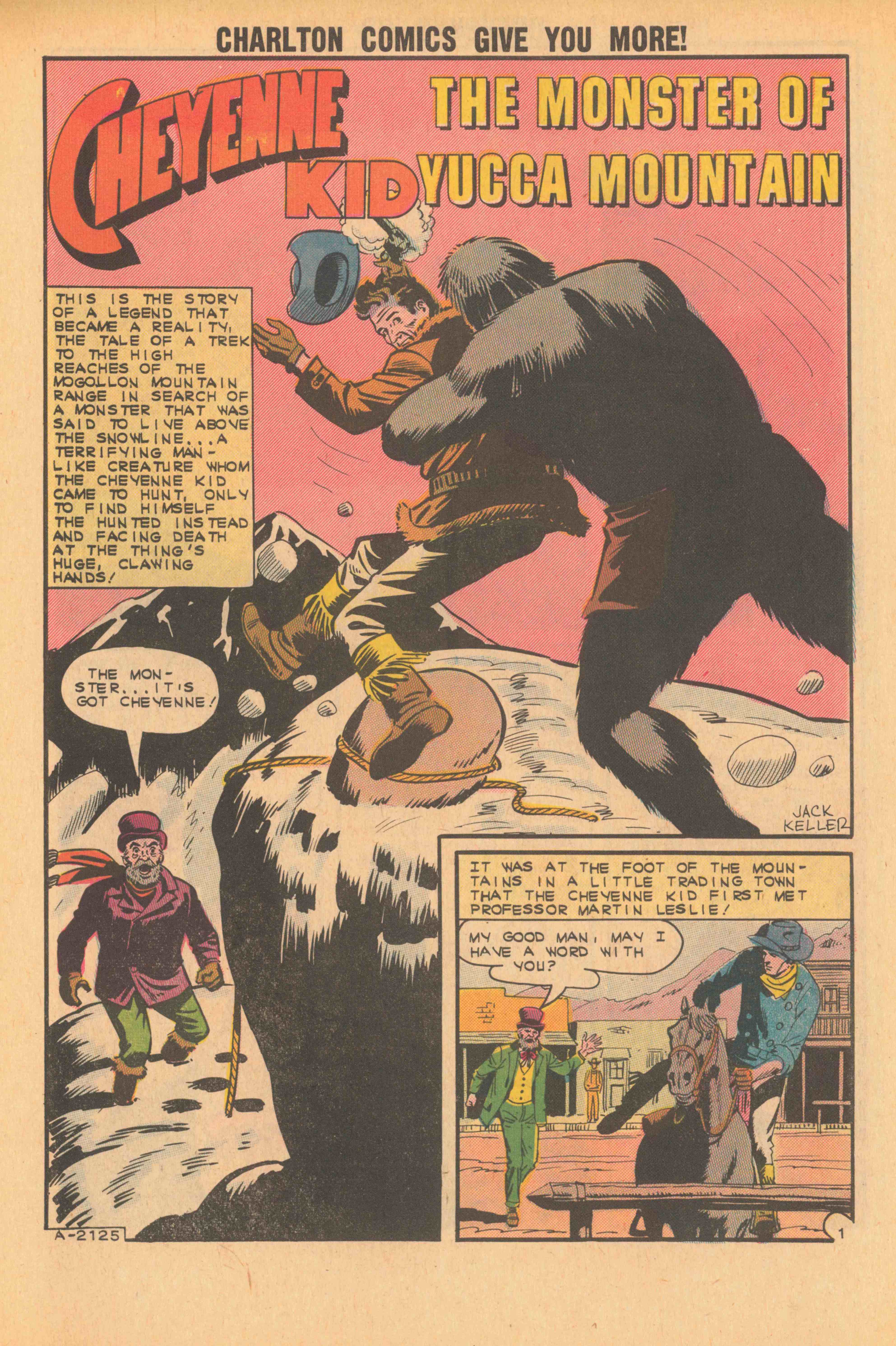 Read online Cheyenne Kid comic -  Issue #38 - 3