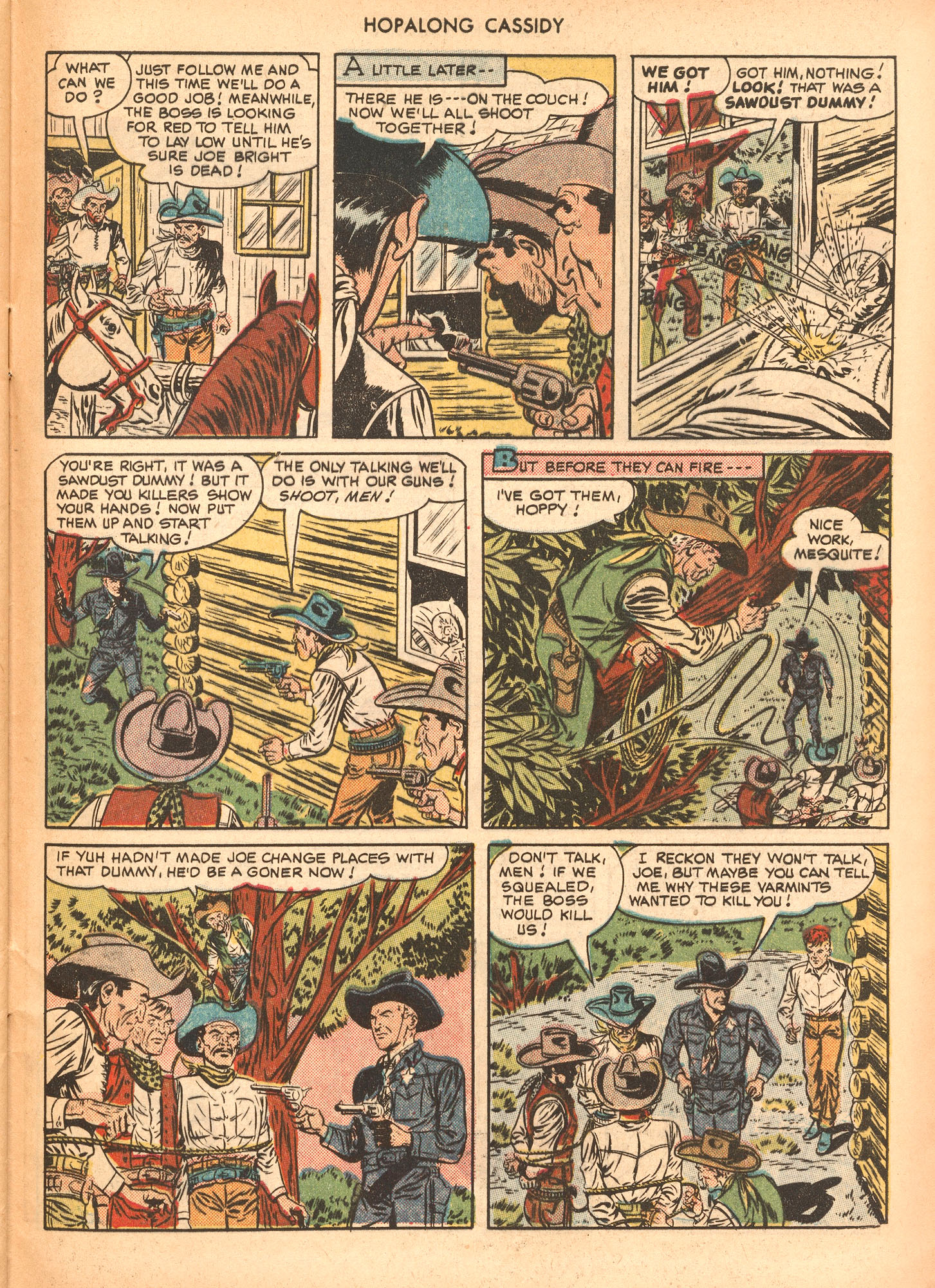 Read online Hopalong Cassidy comic -  Issue #47 - 45