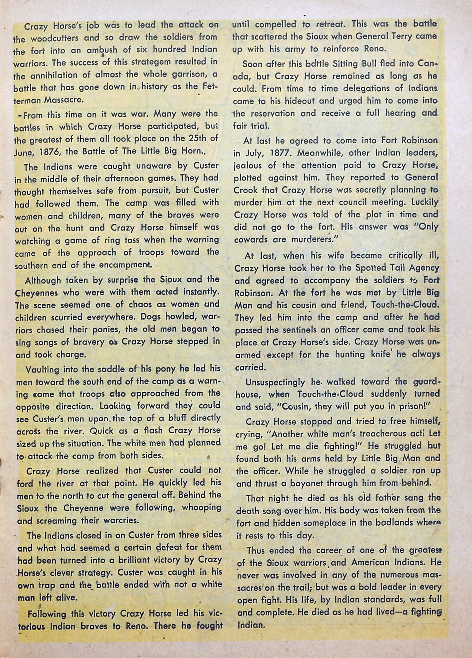 Read online Buffalo Bill comic -  Issue #4 - 19