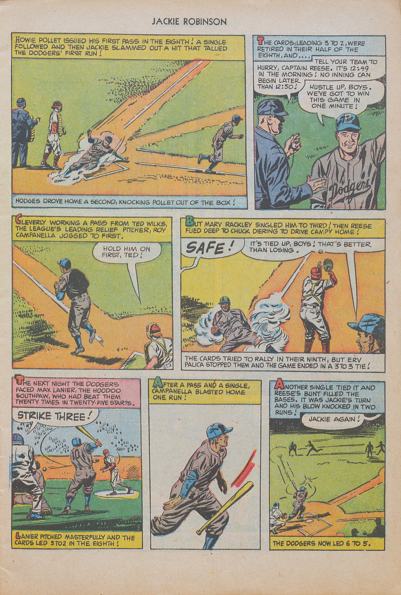 Read online Jackie Robinson comic -  Issue #5 - 5